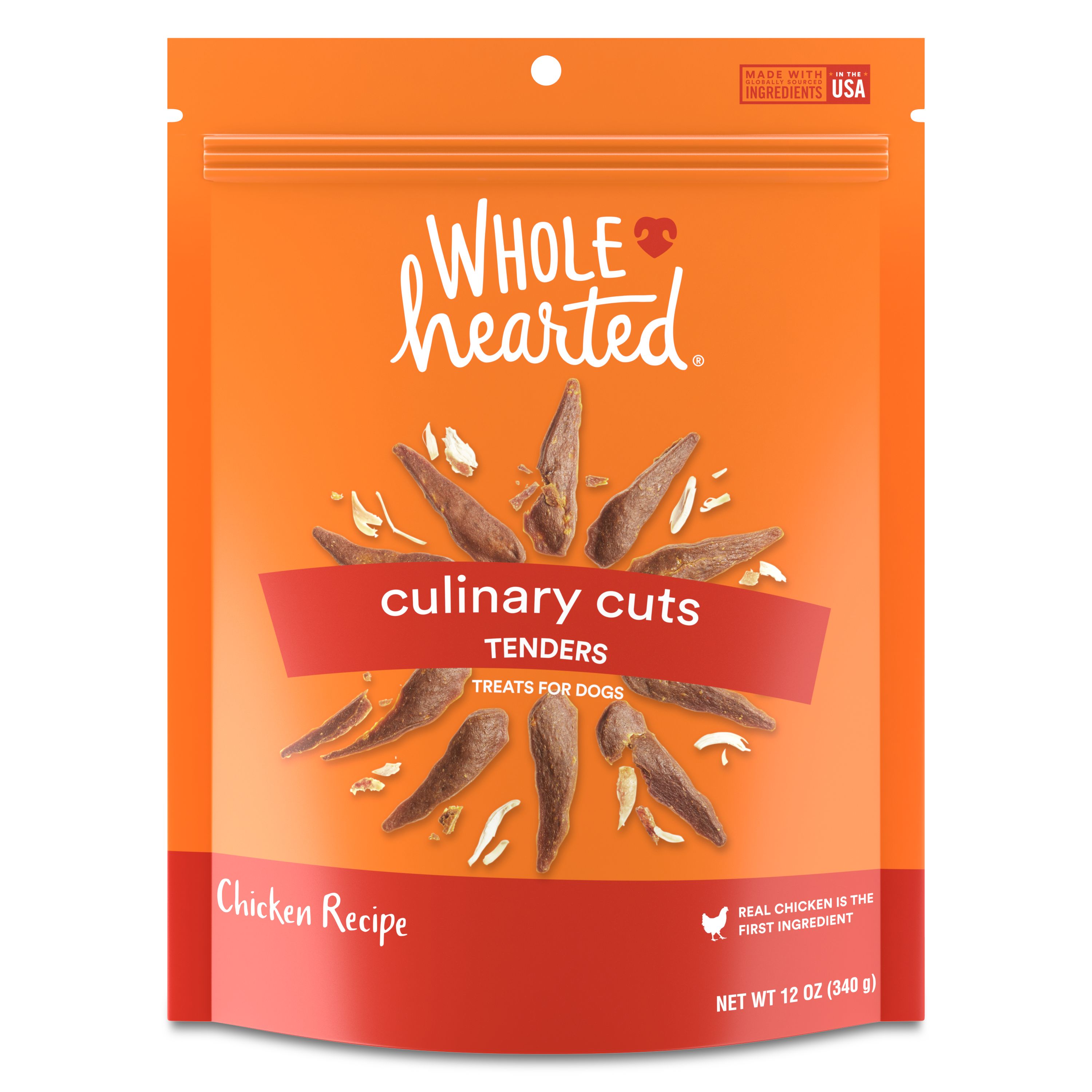 WholeHearted 3749594 Snacks for Dog Chicken Flavor 12 Ounce(s)