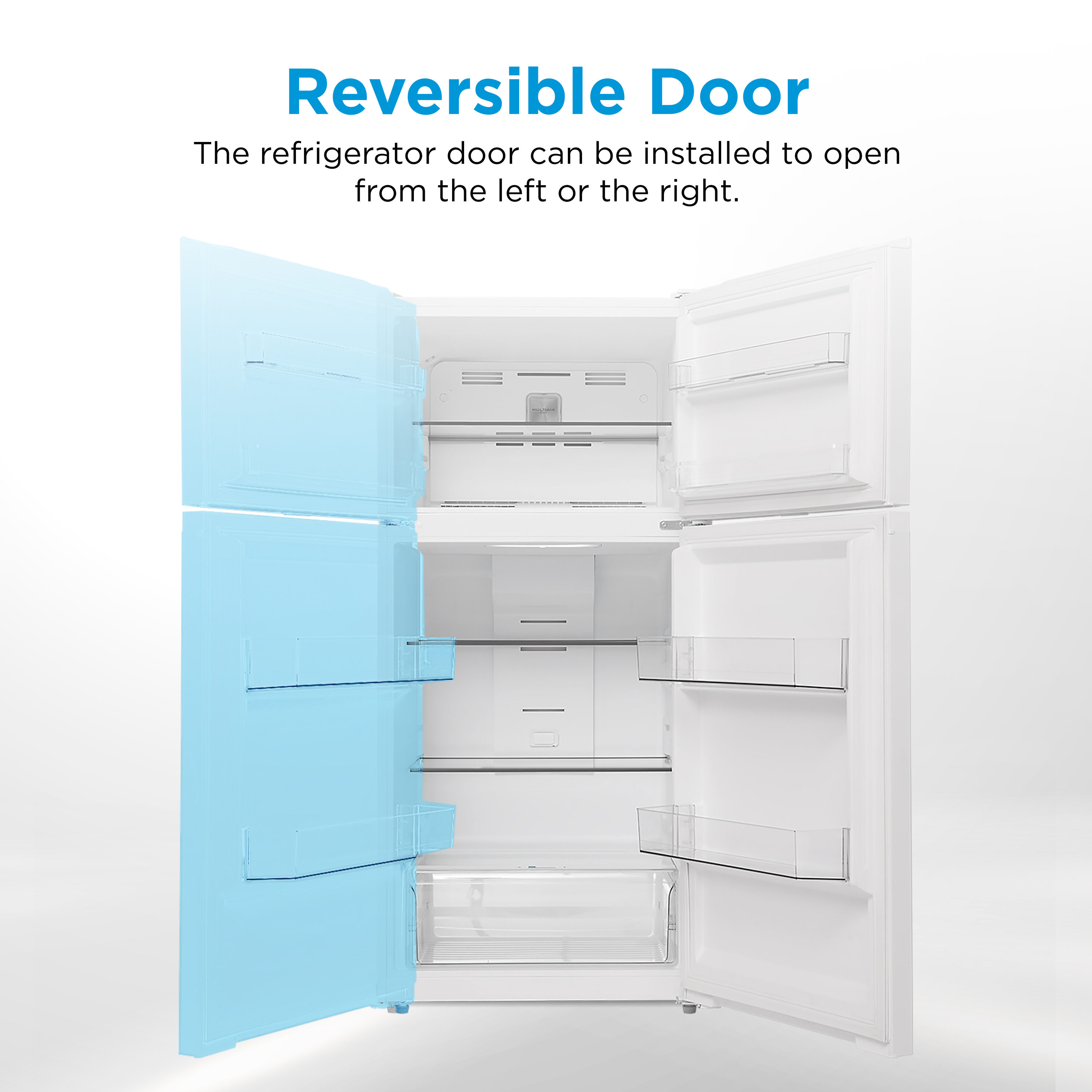 Midea MRT14D2BWW Top-Freezer-Refrigerators - View #11