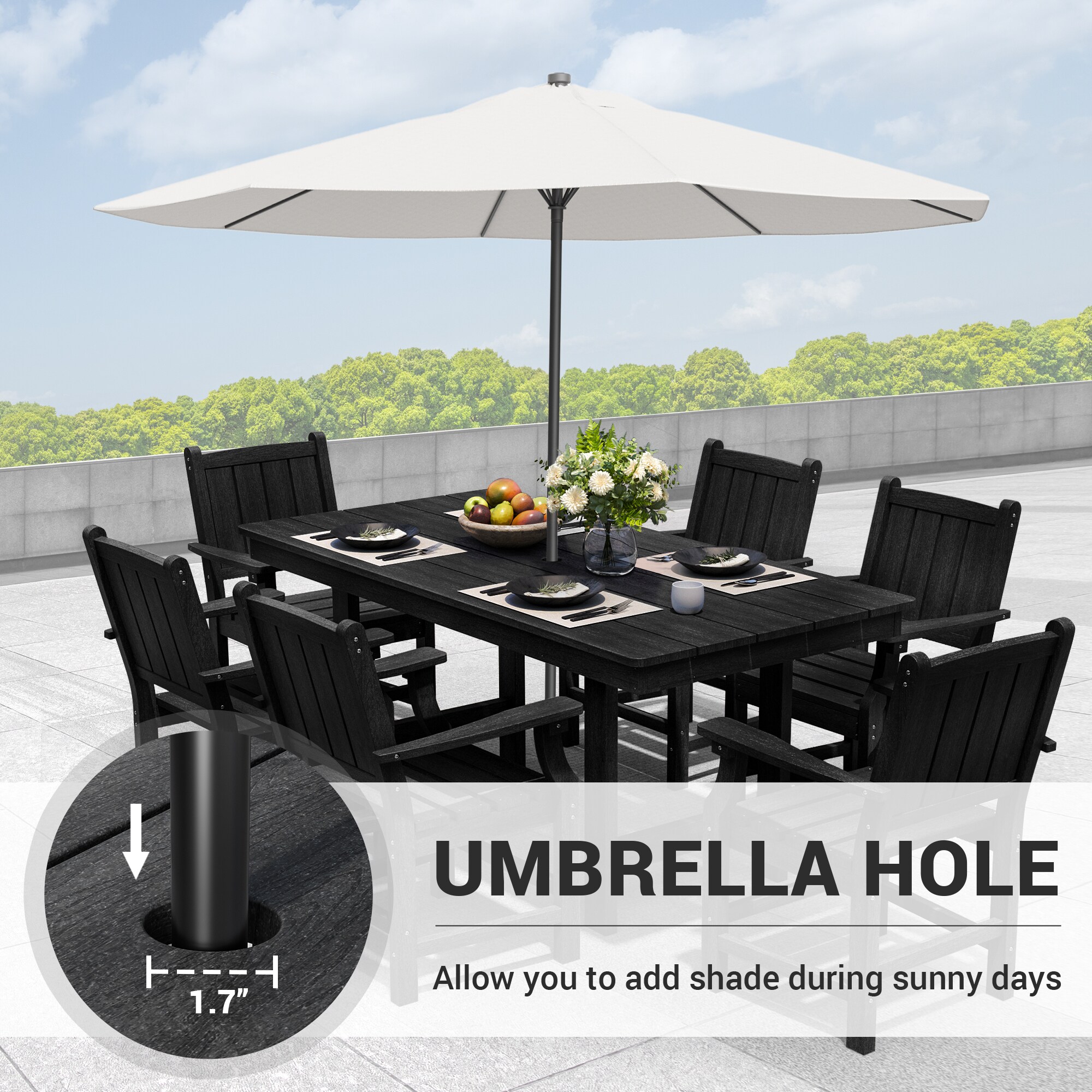 PamaPic HPE-CZ-7-H-WL1 Patio-Dining-Sets - View #5
