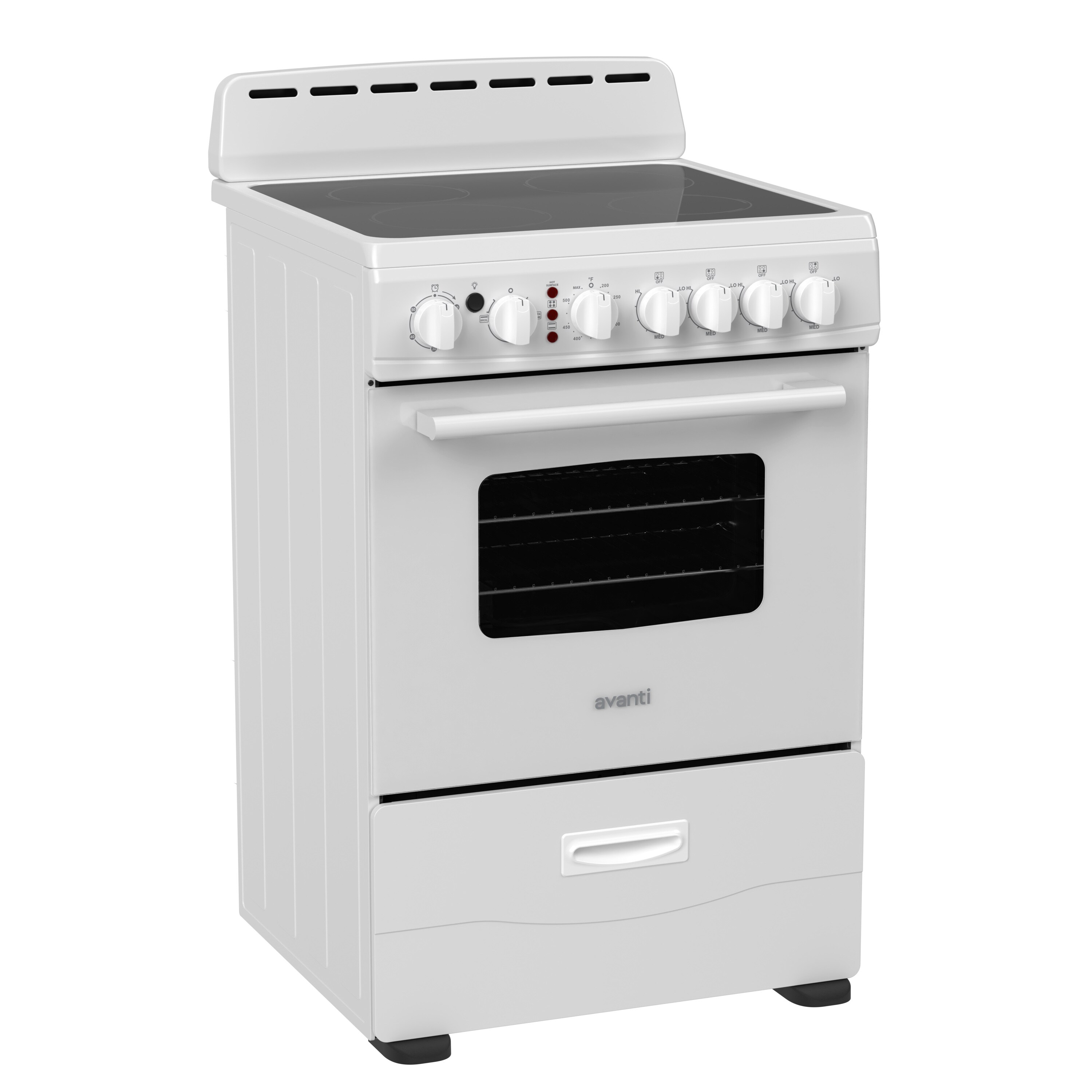 Avanti CERU240P0W Freestanding-Electric-Ranges - View #3