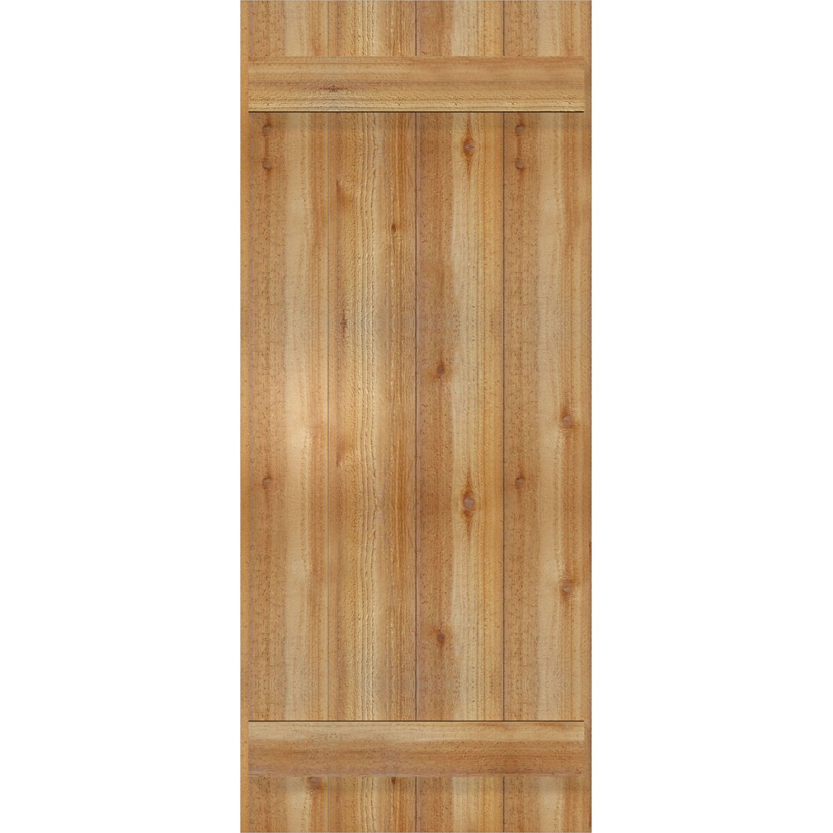 Ekena Millwork RBJ06S21X051RWR Exterior-Shutters - View #5