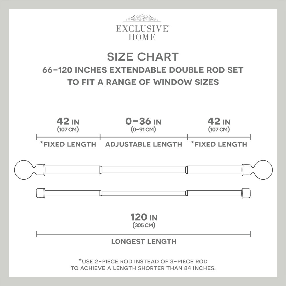 Exclusive Home ER1026-01 66120 Curtain-Rods - View #5