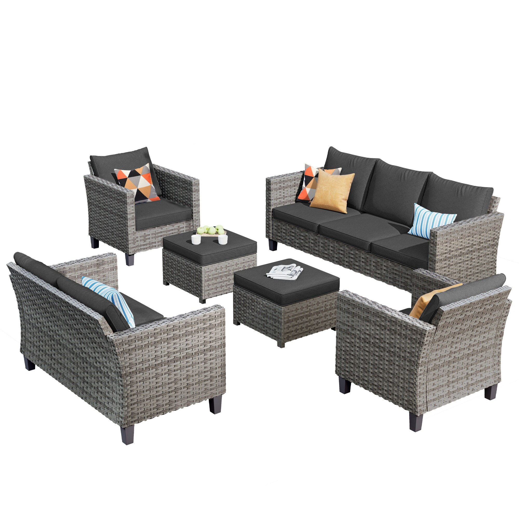 XIZZI XSQF1163 Patio-Conversation-Sets - View #2