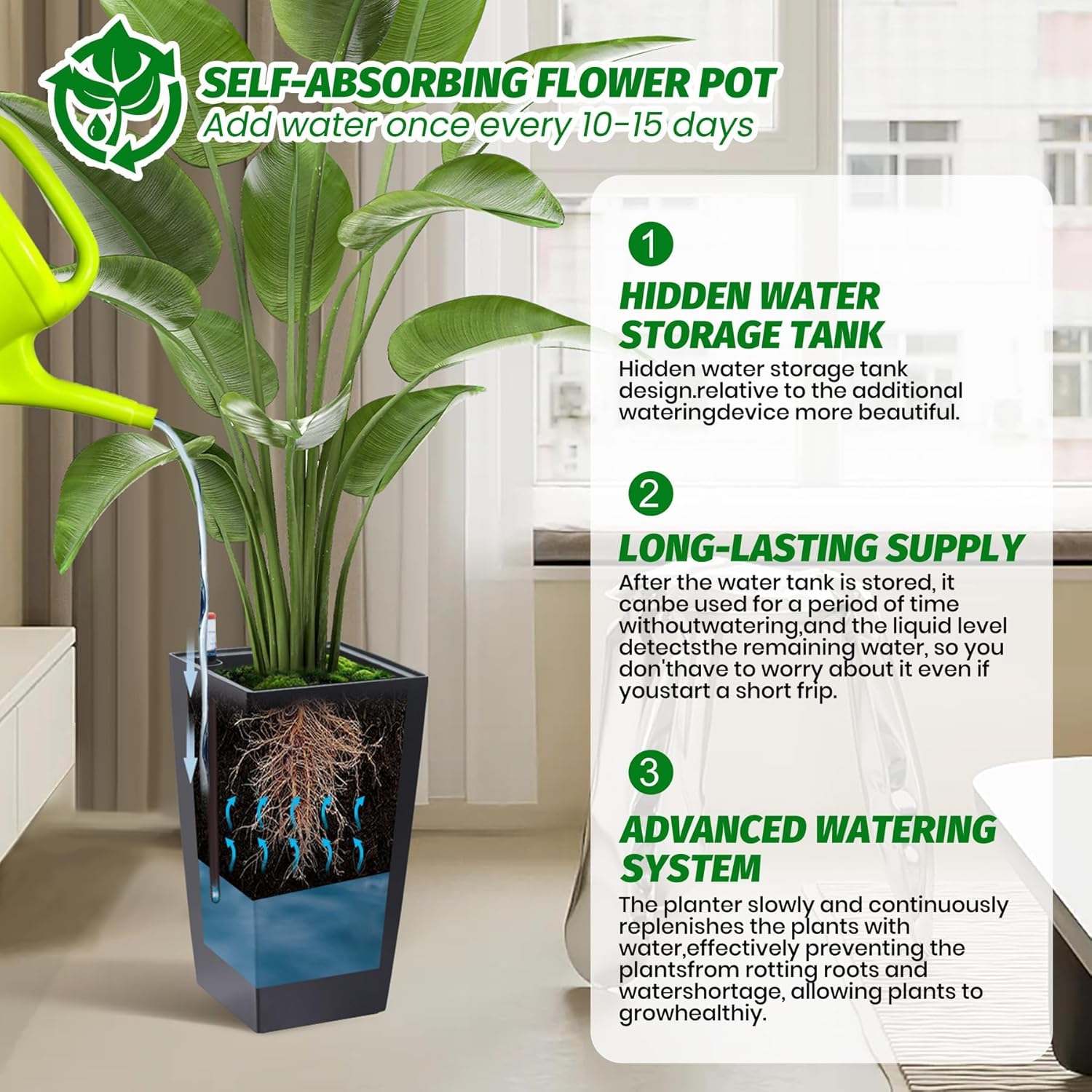 Garvee YHQ-PHO-11GDTMXI Planter-Window-Box - View #5