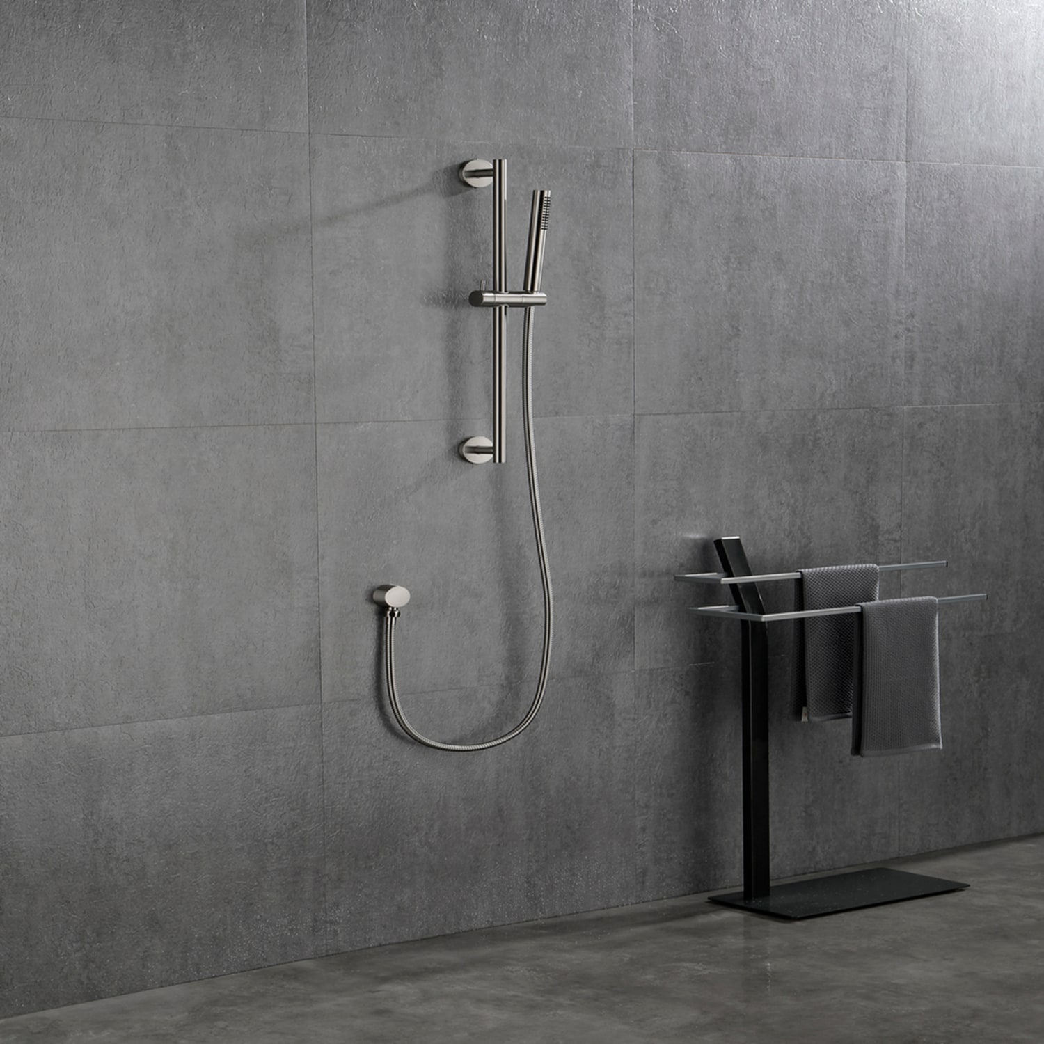 Mondawe MDRB-009MB Showerhead-Bar-Panels - View #3