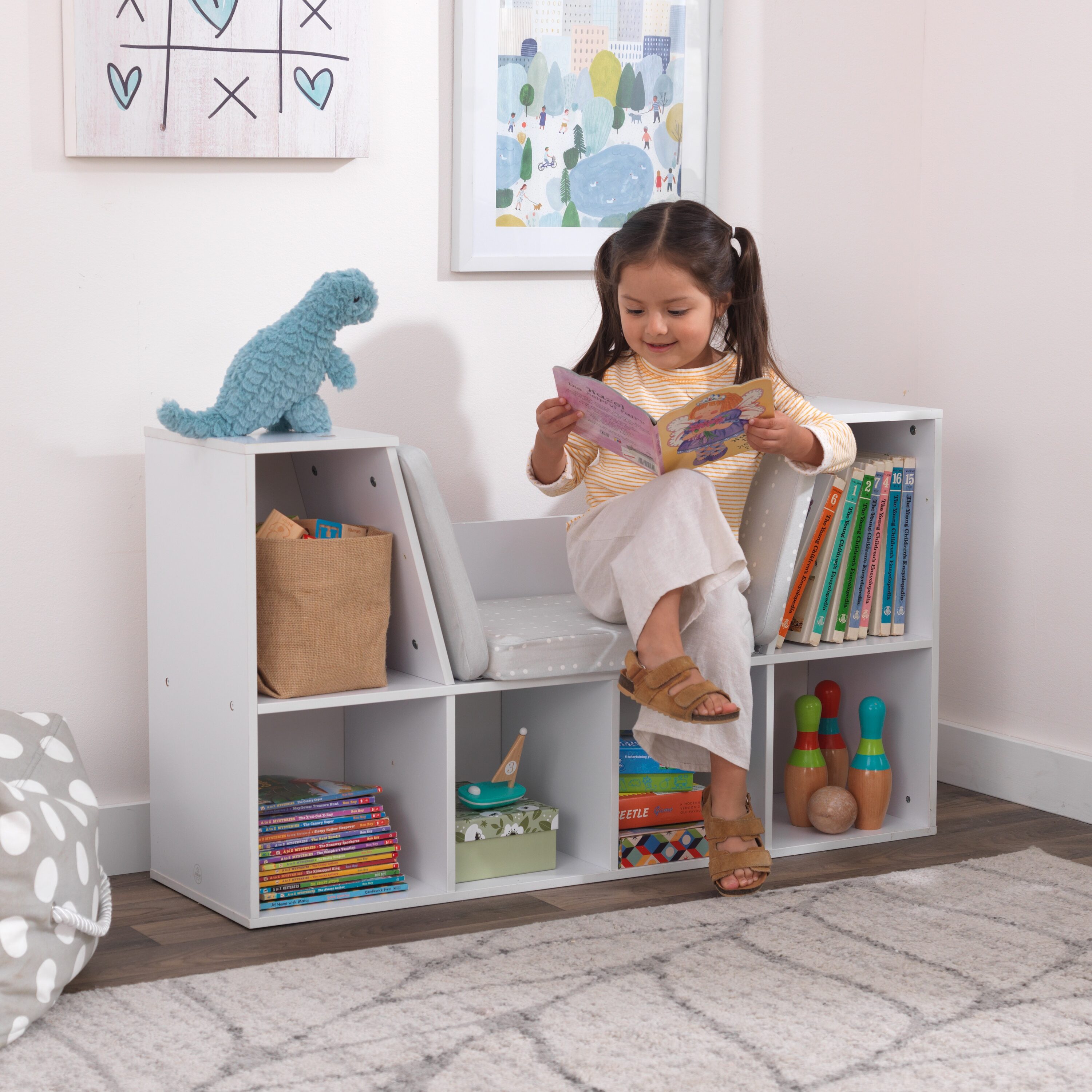 KidKraft 14230 Kids-Bookcases - View #4