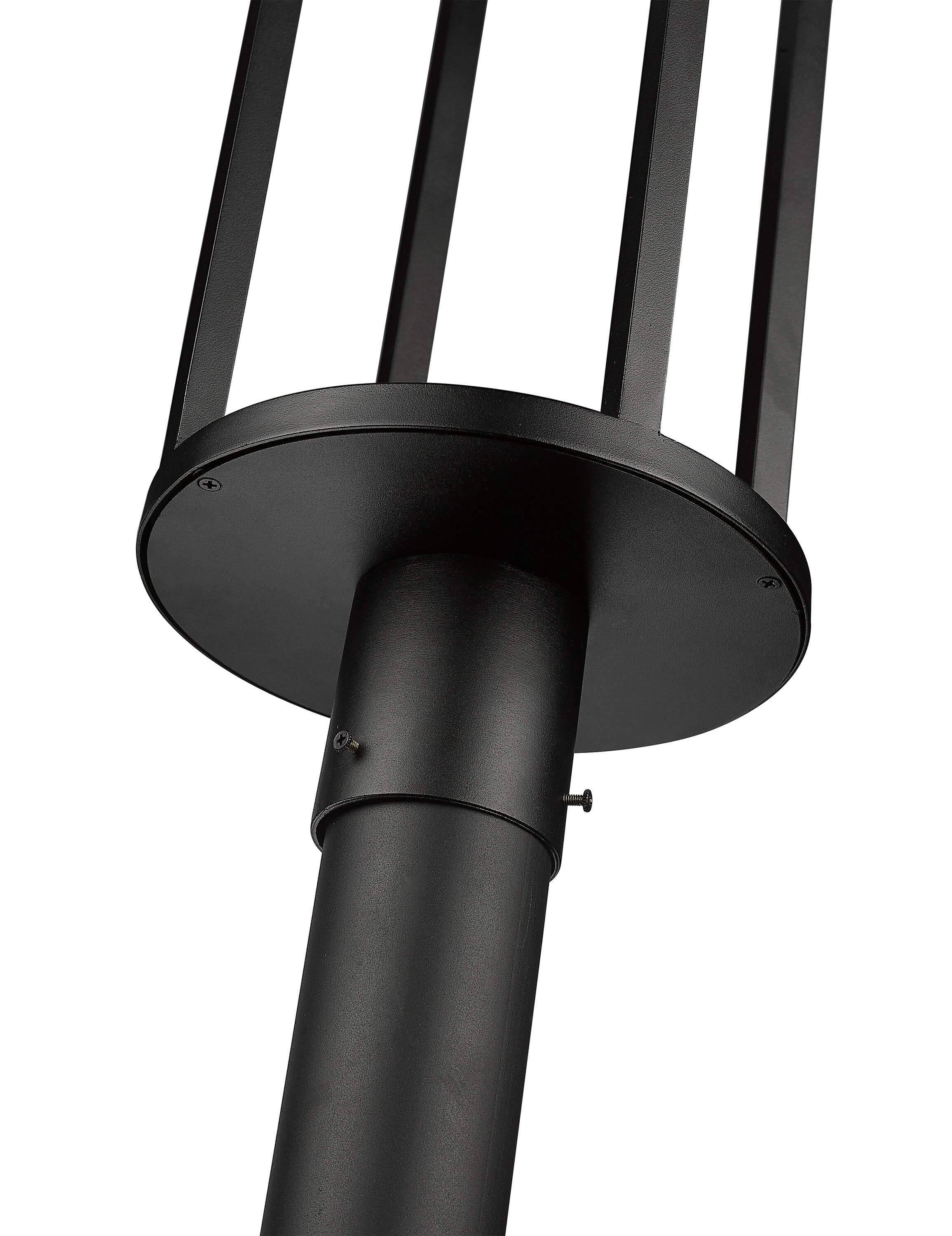 Z-Lite 517PHB-567P-BK-LED Complete-Post-Lights - View #6