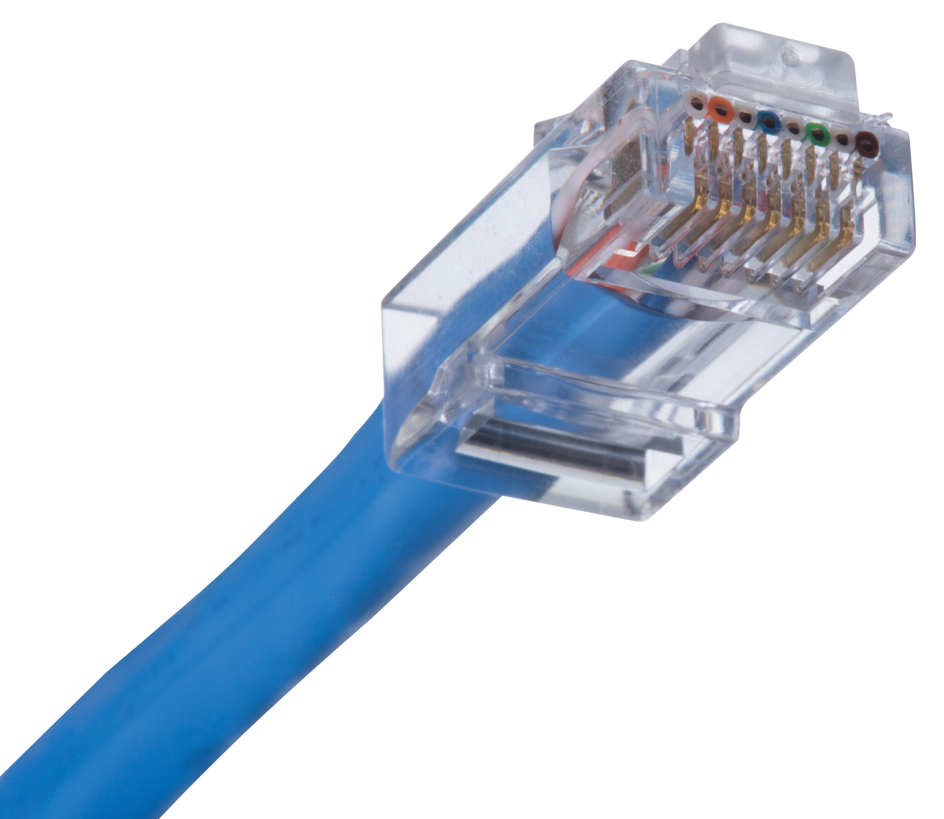 CAT6 UTP Ethernet RJ45 Plug, 25 pack, C6-8P8C, CE Compliance 25-Pack: Cat6  Keystones
