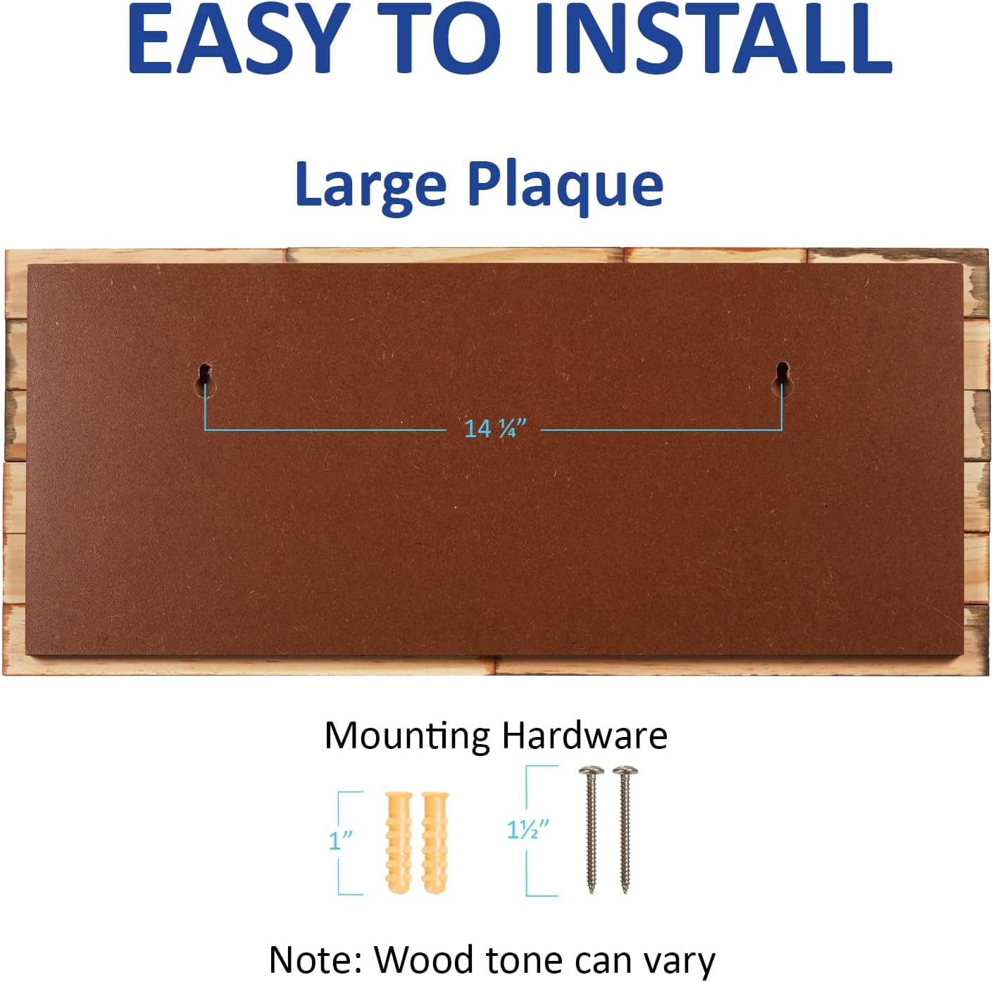PRO-DF B32001 Outdoor-Plaques-Holders - View #2