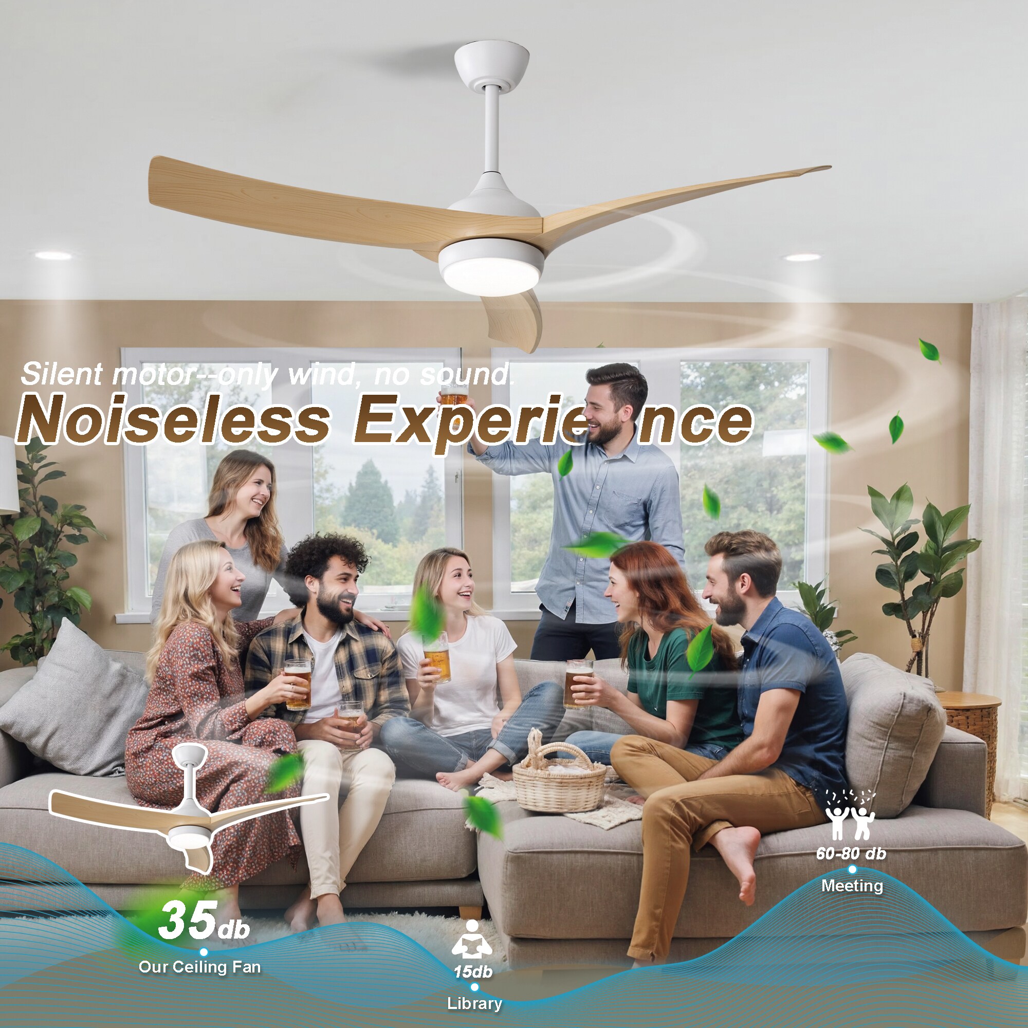 Sunrinx MG12-CF-9 Ceiling-Fans - View #10