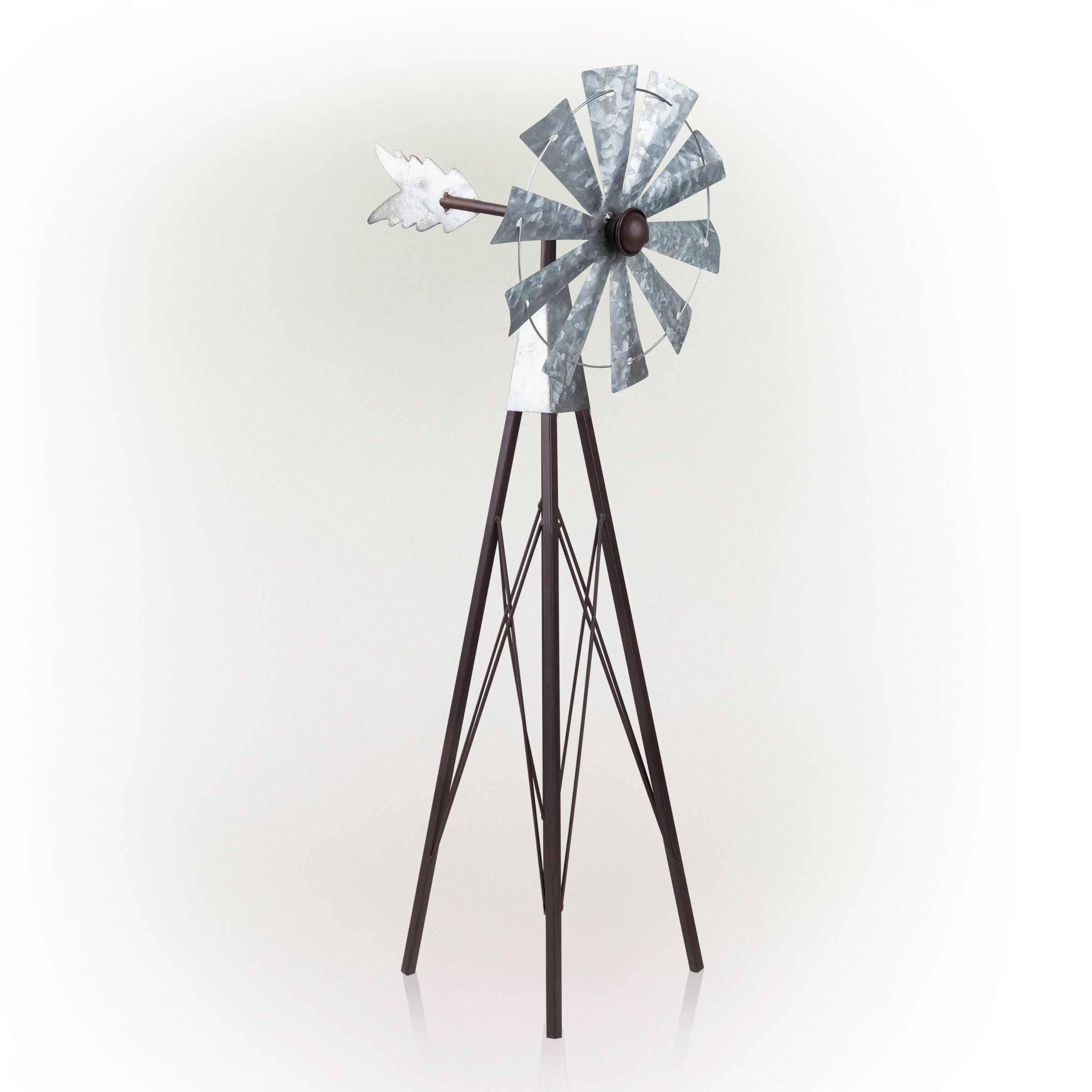 Alpine Corporation Bronze Iron Wind Spinner in the Wind Spinners