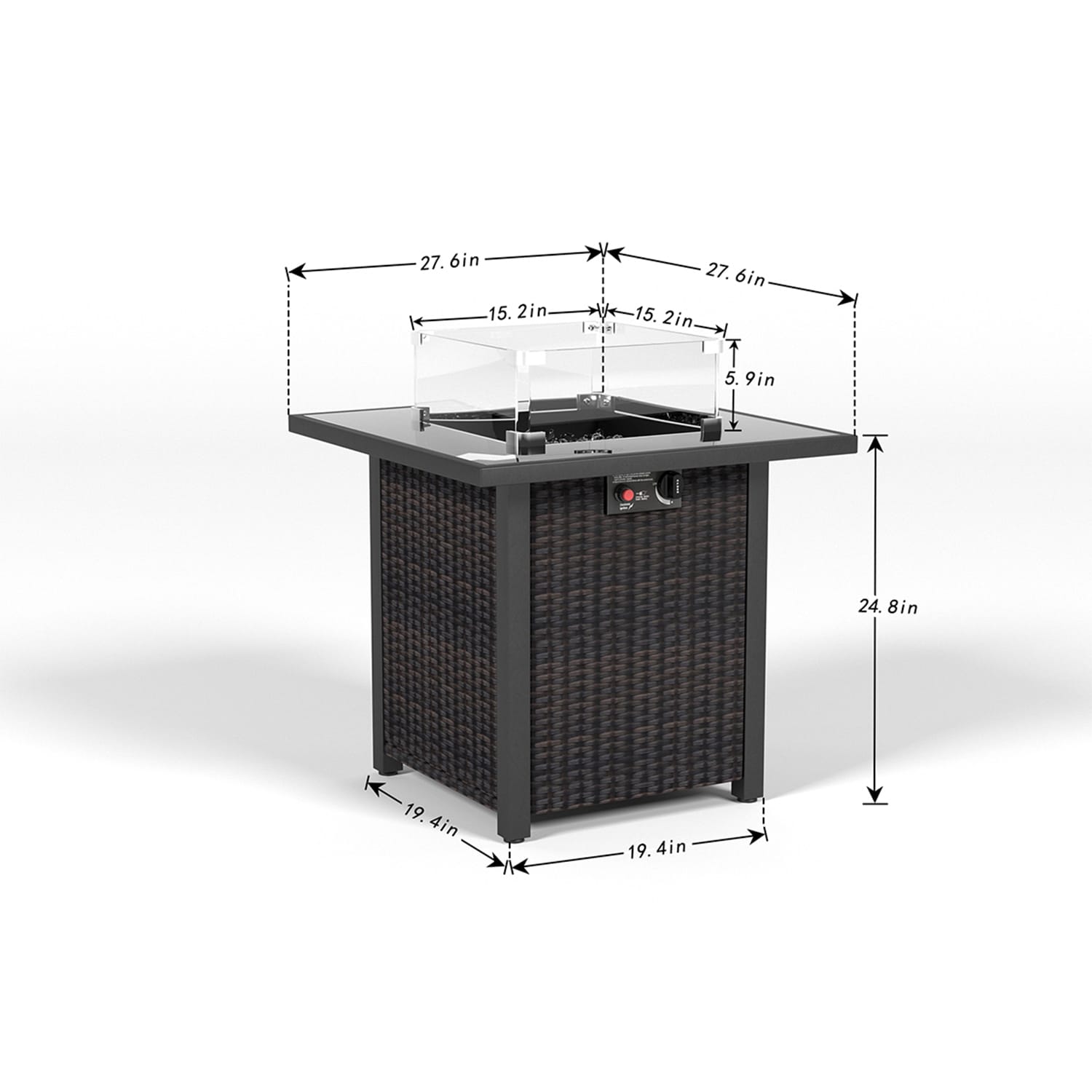 Mondawe MO-NP10261CF Outdoor-Gas-Firepits - View #7