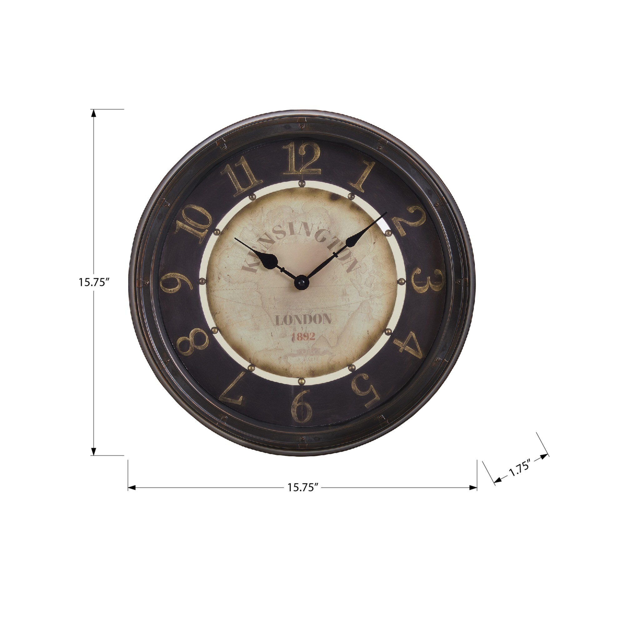 HyperDrop Cart ZW-B2710P287092 Indoor-Outdoor-Clocks - View #4