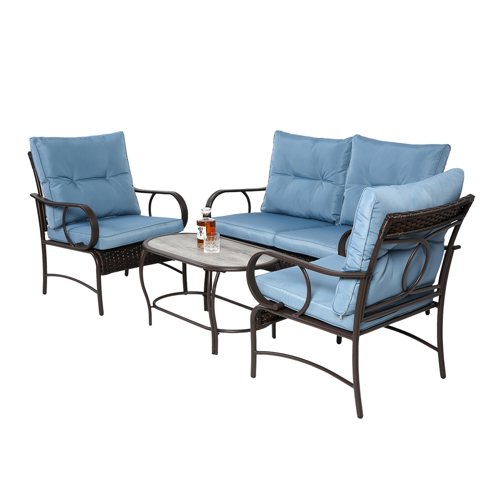 SINOFURN SYB160001WT Patio-Conversation-Sets - View #10