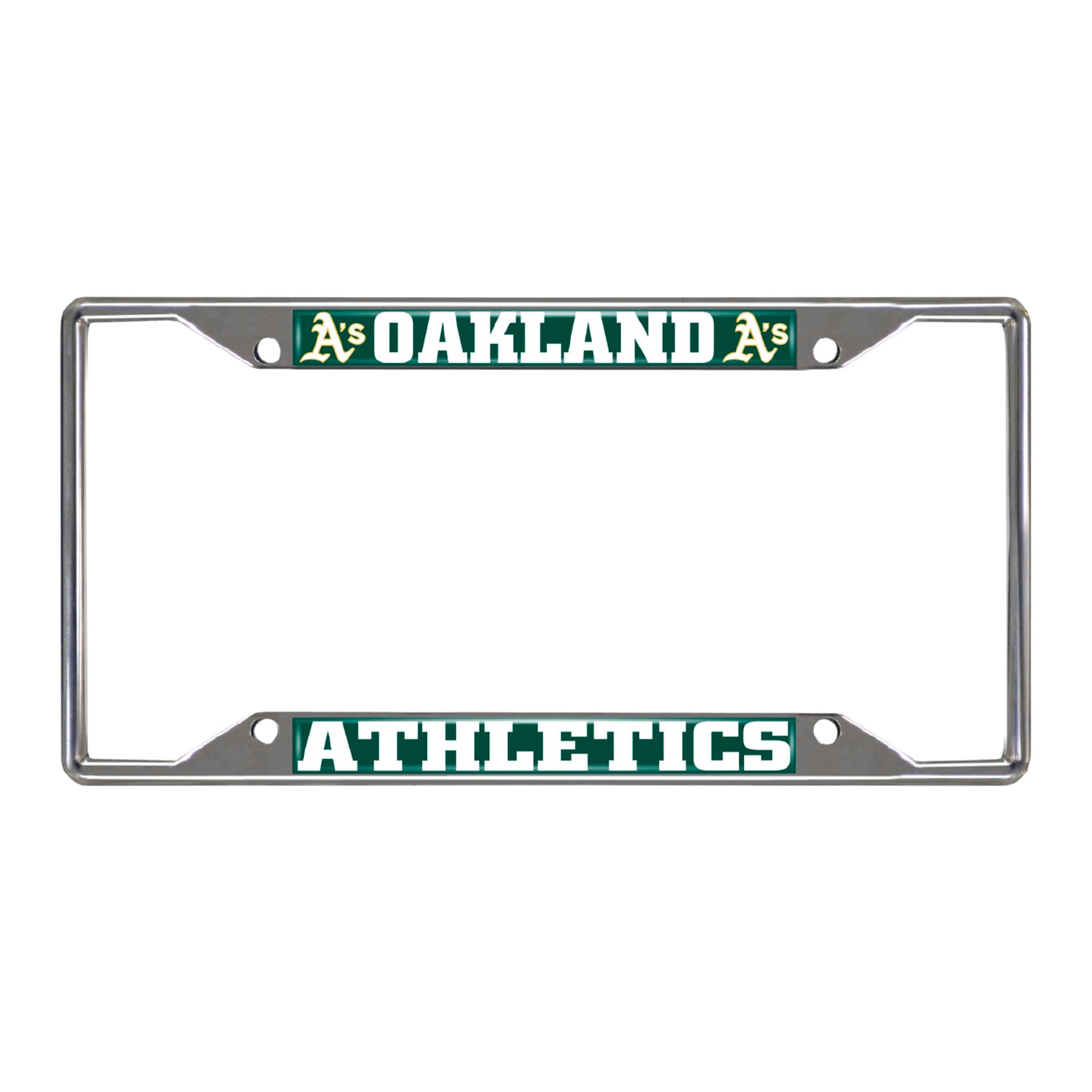 FANMATS 26668 Oakland Athletics MLB License Plate Frame License plate frame