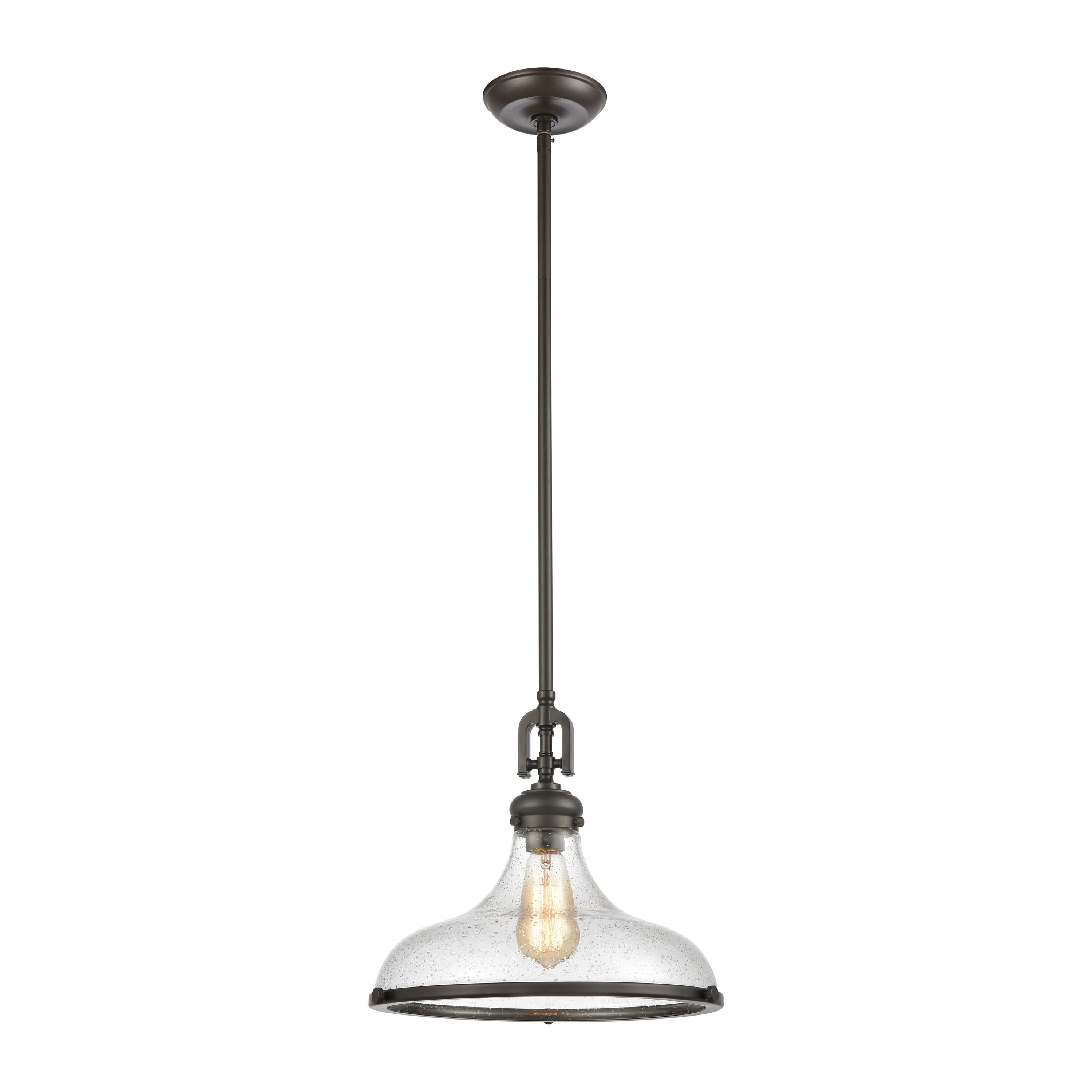 Westmore by ELK Lighting LW-20240605185 Honeysuckle Oil Rubbed Bronze Transitional Geometric Hanging Pendant light
