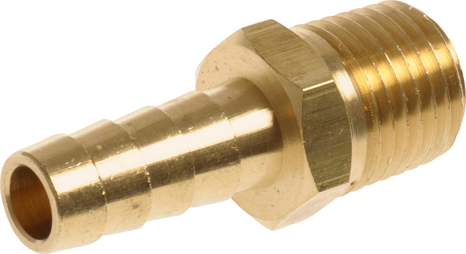 Hillman 56170 4-Pack 5/16-in x 1/4-in Threaded Barb x Mip Adapter Fitting