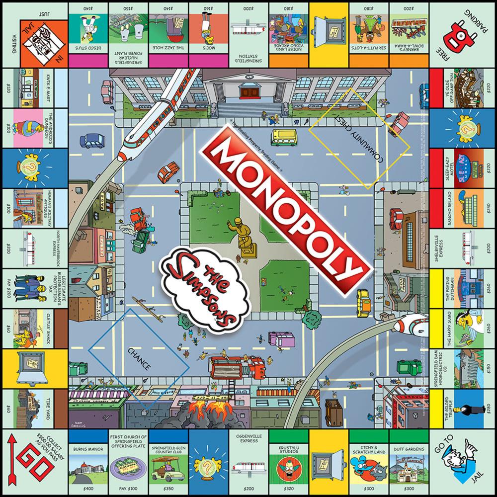 USAopoly Monopoly: The Simpsons Edition (Novelty Game) at Lowes.com