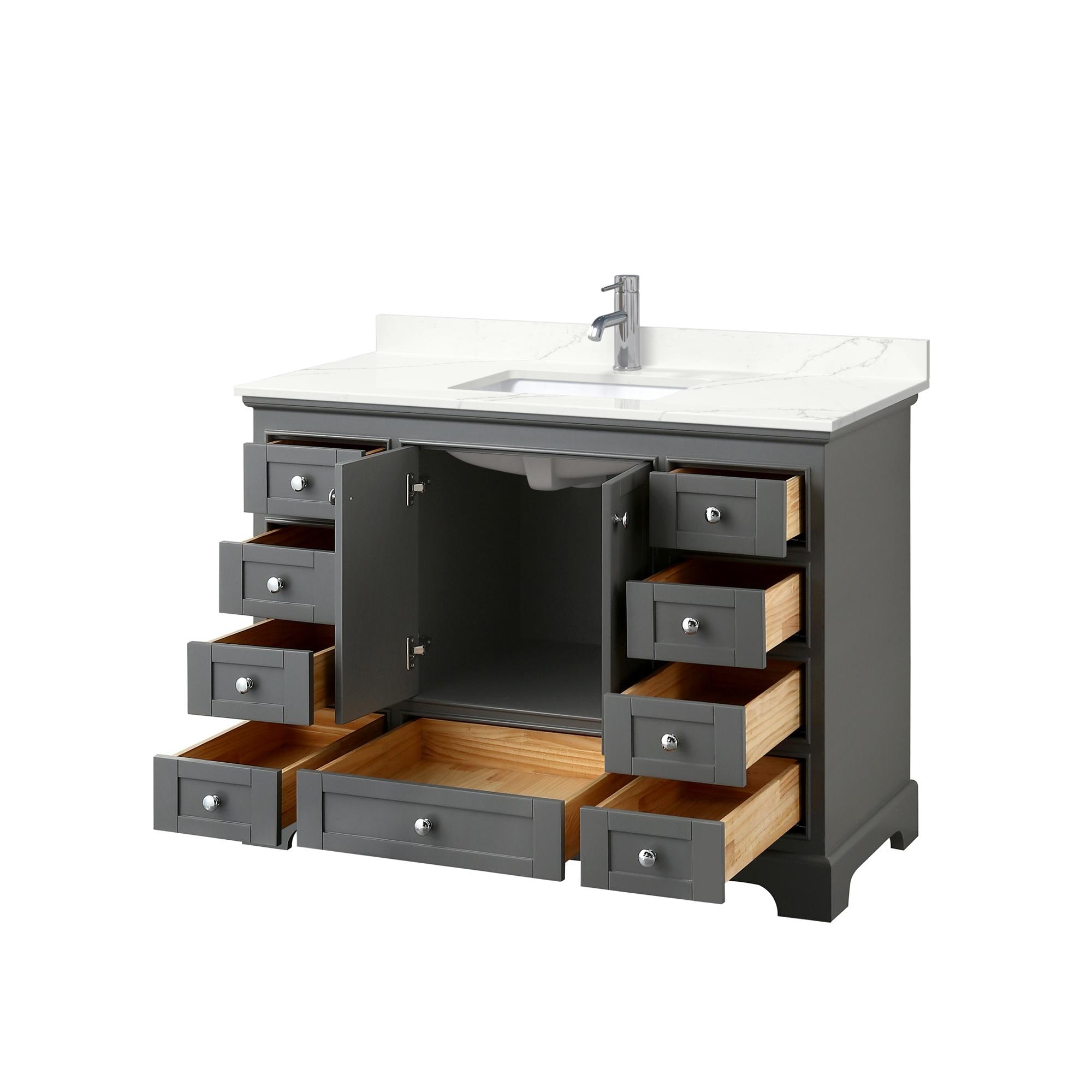 Wyndham Collection WCS202048SKGGTUNSMXX Bath-Vanity-Combo - View #2