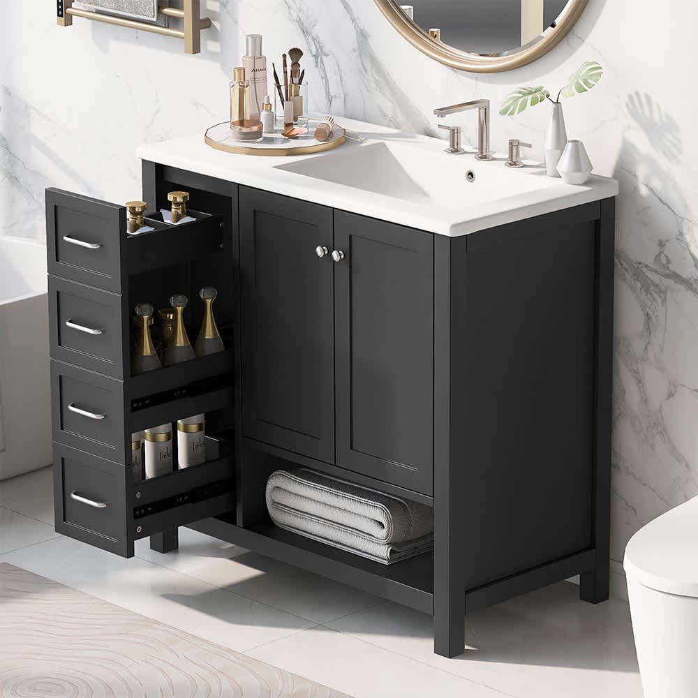 JUJABU ZJBVS-11 Bath-Vanity-Combo - View #3