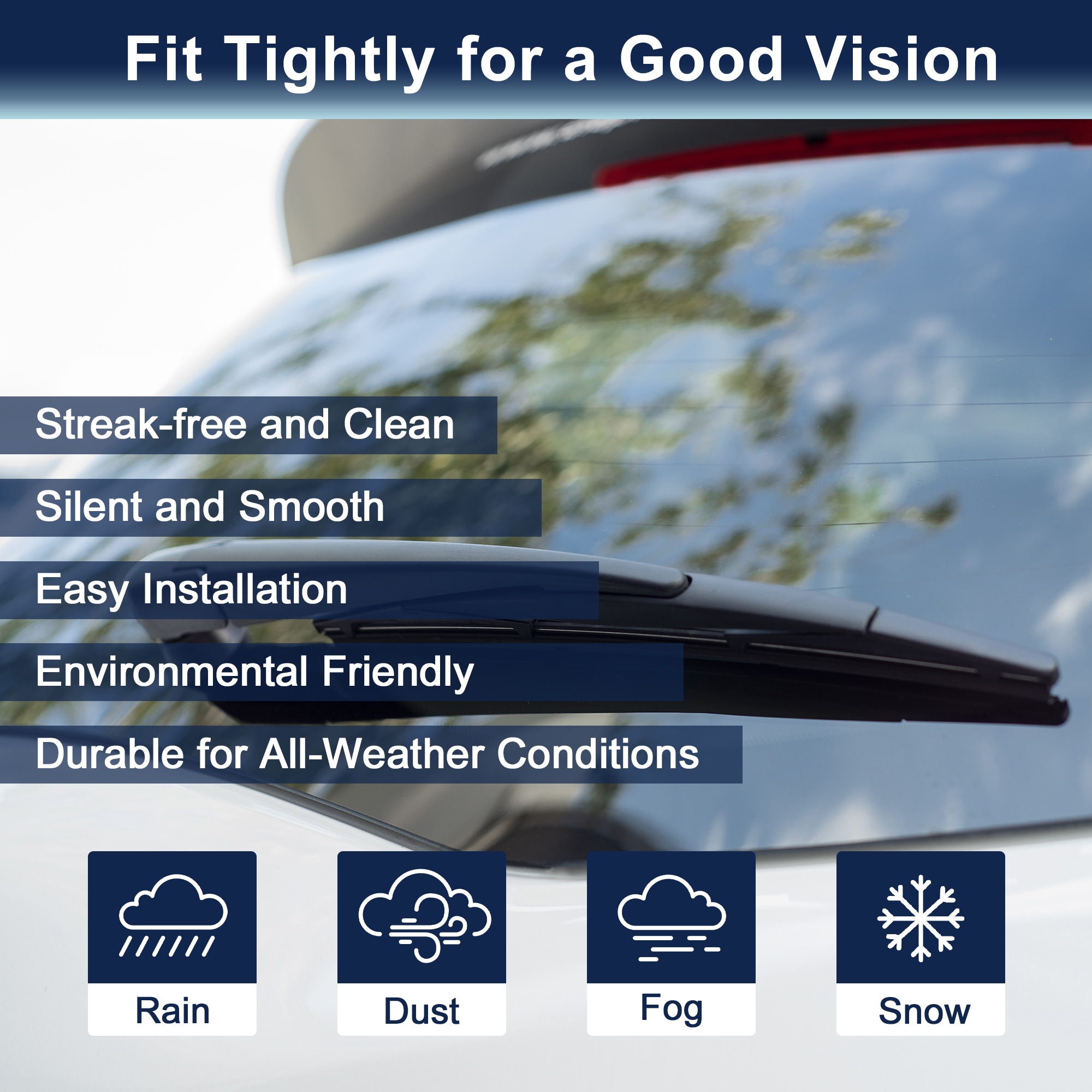 Unique Bargains S26010400UX5481 Wiper-Blades - View #3