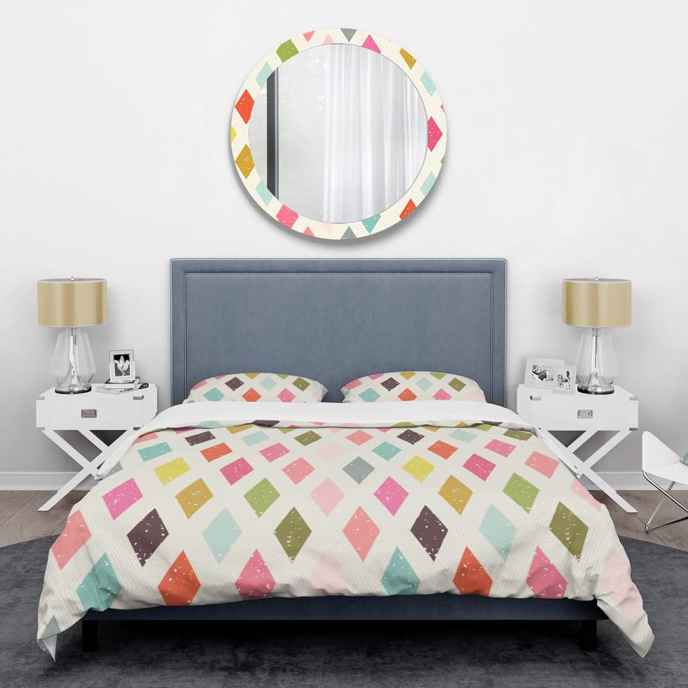 Designart BED24341-Q 3-Piece Multiple Colors/Finishes Queen Duvet Cover Set