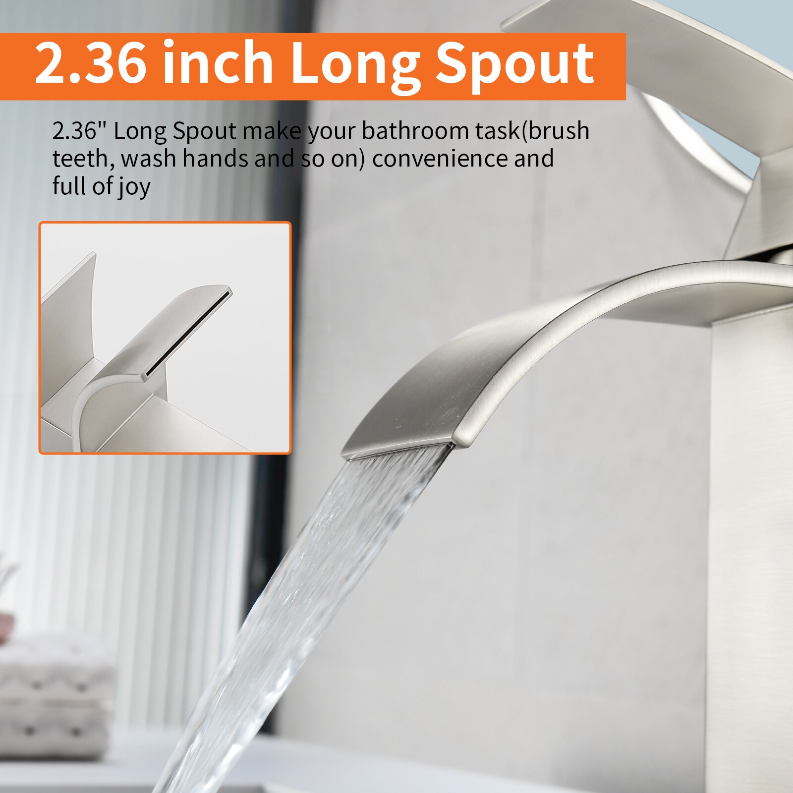 WELLFOR SPA-27007BN Lavatory-Faucets - View #8