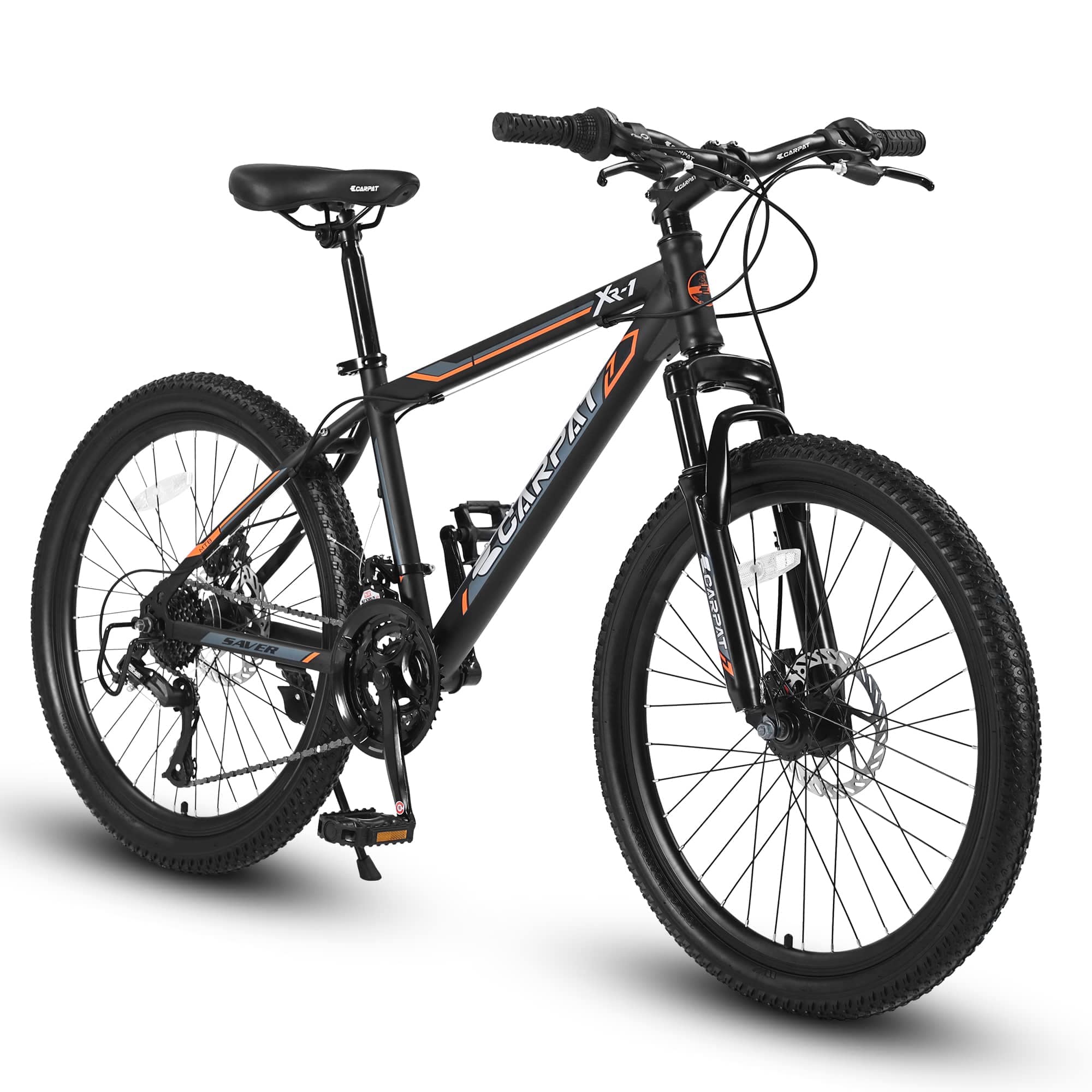 Ama Pear 24 Inch Steel Frame Mountain Bike for Boys and Girls