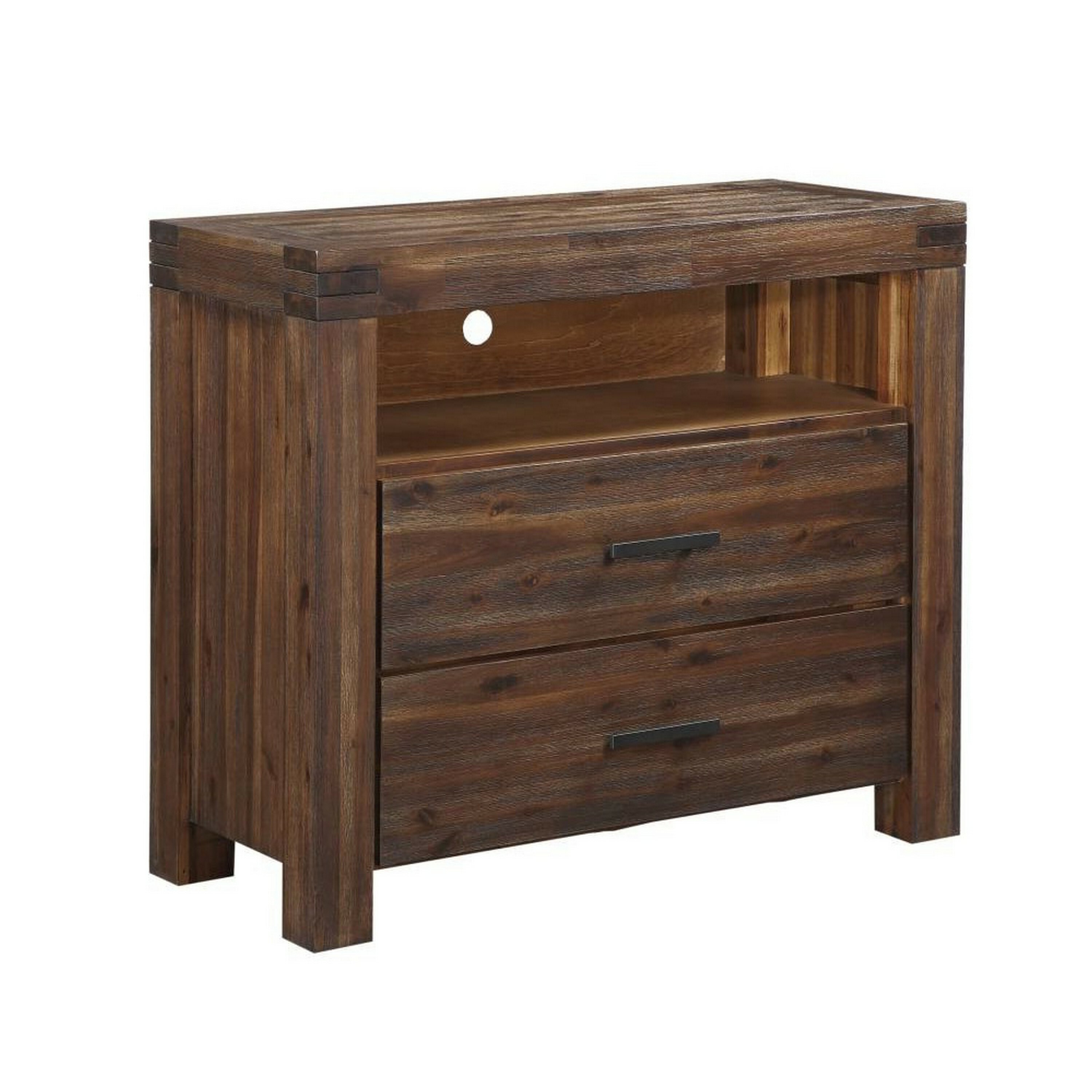 Benzara BM187833 Brown Accent Chest