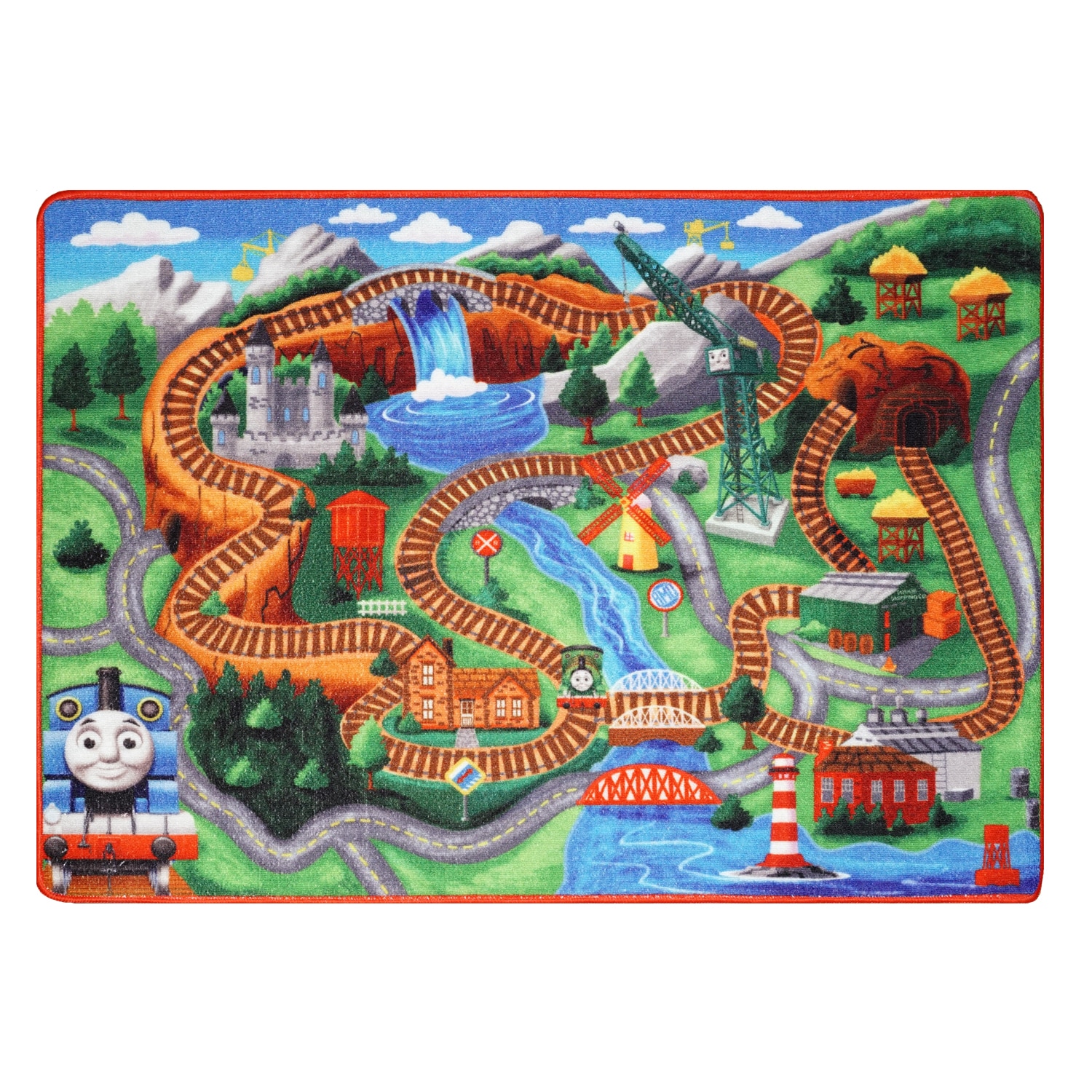 Thomas the tank store rug