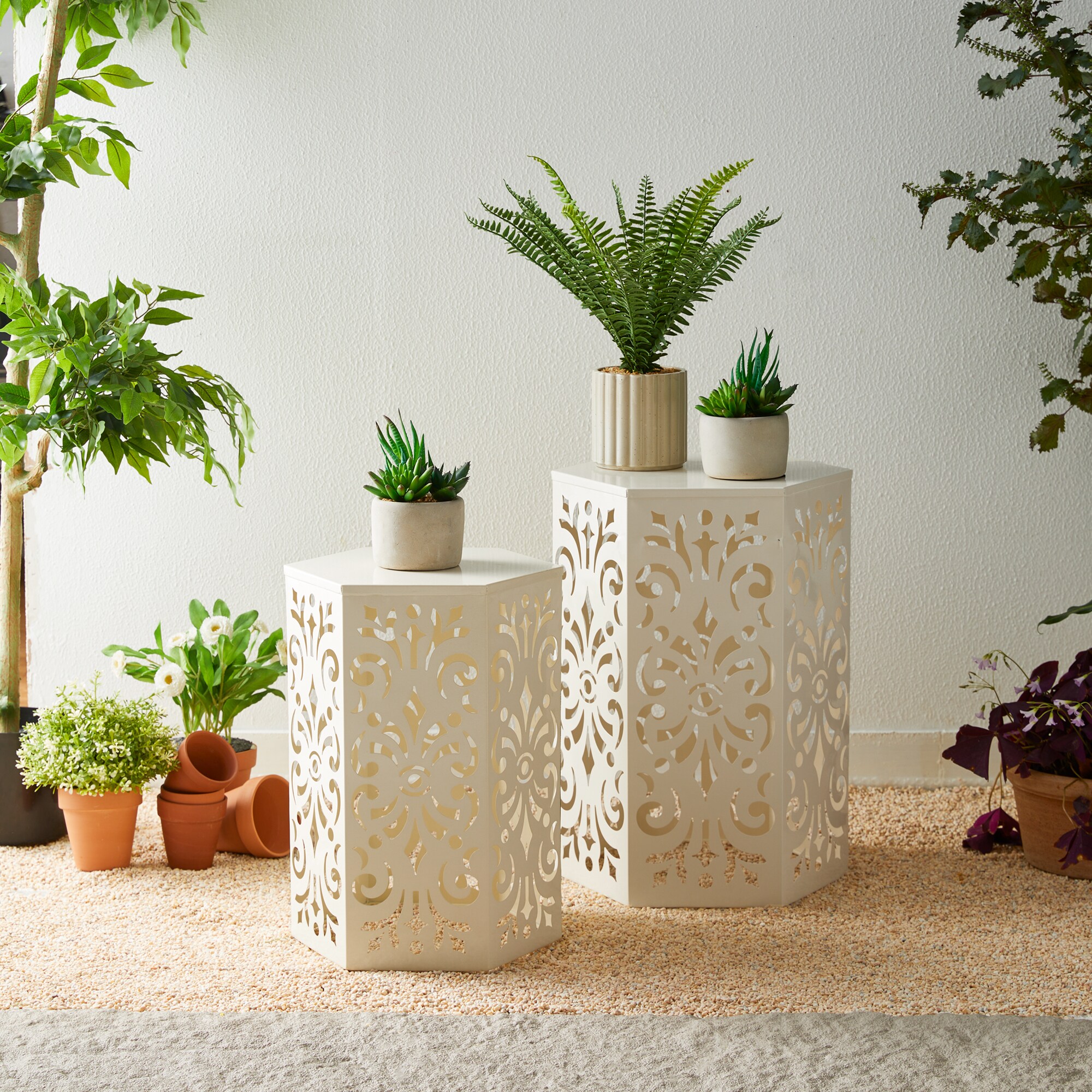 Glitzhome 2029500038 Garden-Stools - View #4