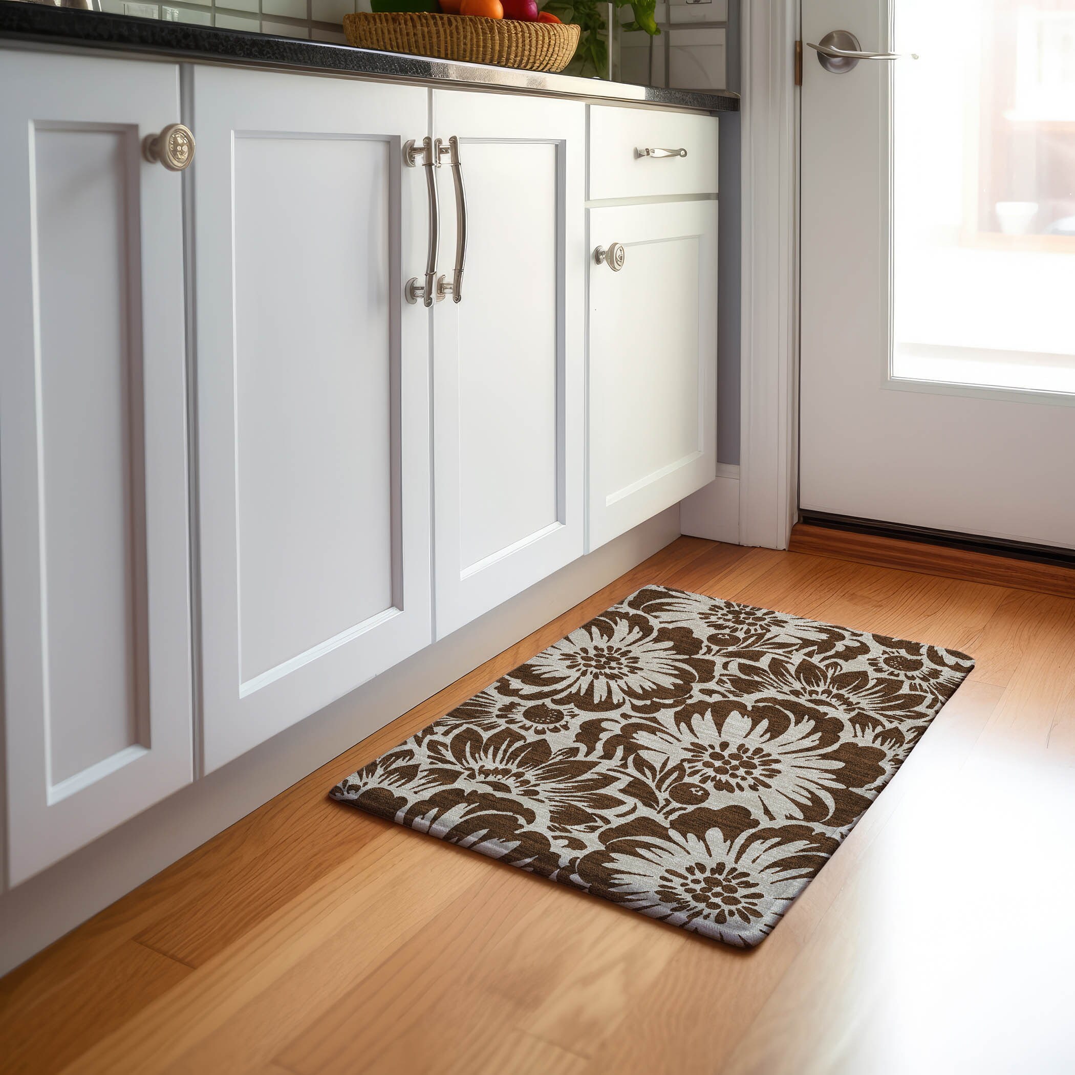 Addison Rugs AMF575GY5X8 Mayfield AMF575GY 5 x 7 (ft) Loomed Polyester Gray Rectangular Indoor Geometric Machine washable Area rug