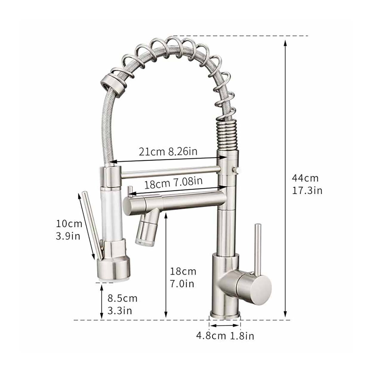 LUXEYARD DS-J-P172268-W1932 Kitchen-Faucets - View #7