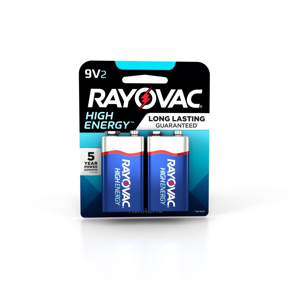 (2 pack) Rayovac High Energy AA Batteries (60 Pack), Double A Batteries