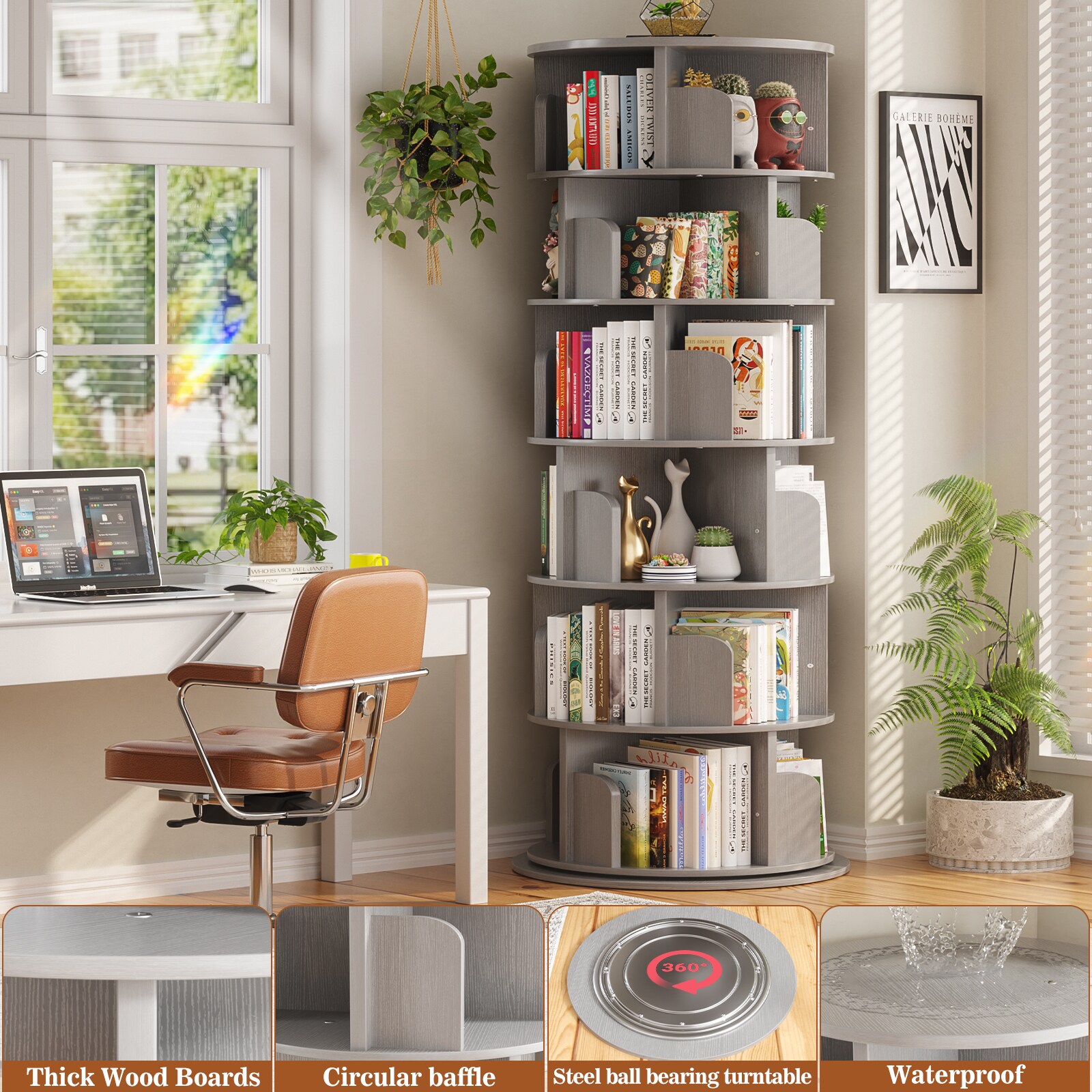 Aheaplus XZSJ-6C-G bookcases - View #5
