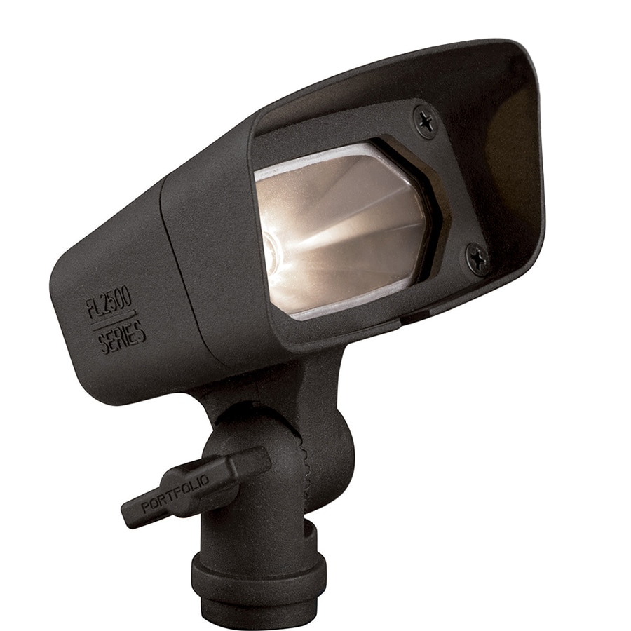 Portfolio 182-Lumen 4.5-Watt Specialty Textured Bronze Low