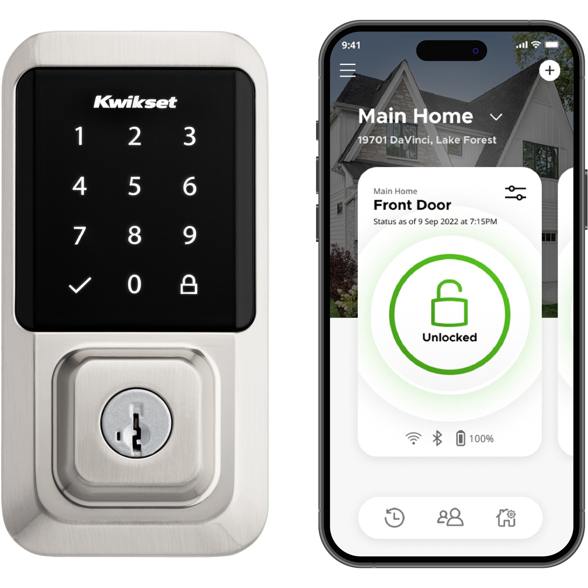 Yale Assure Lock 2 Black Suede Smart Lock Electronic Deadbolt Bluetooth Touchscreen Keypad YRD420-BLE-BSP Sansujyuku sansujyuku.com