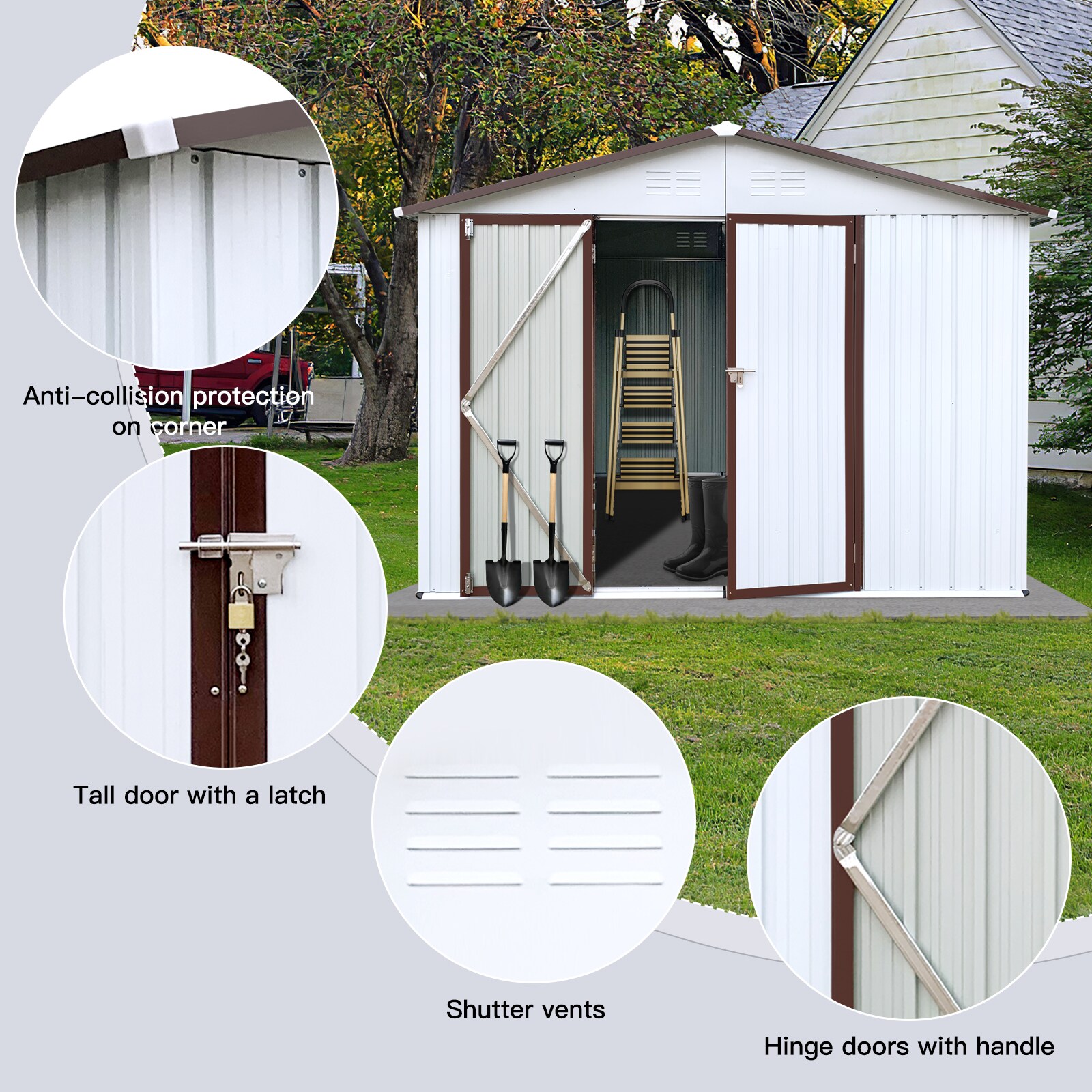 GDFStudio 336865 Metal-Storage-Buildings-Sheds - View #3