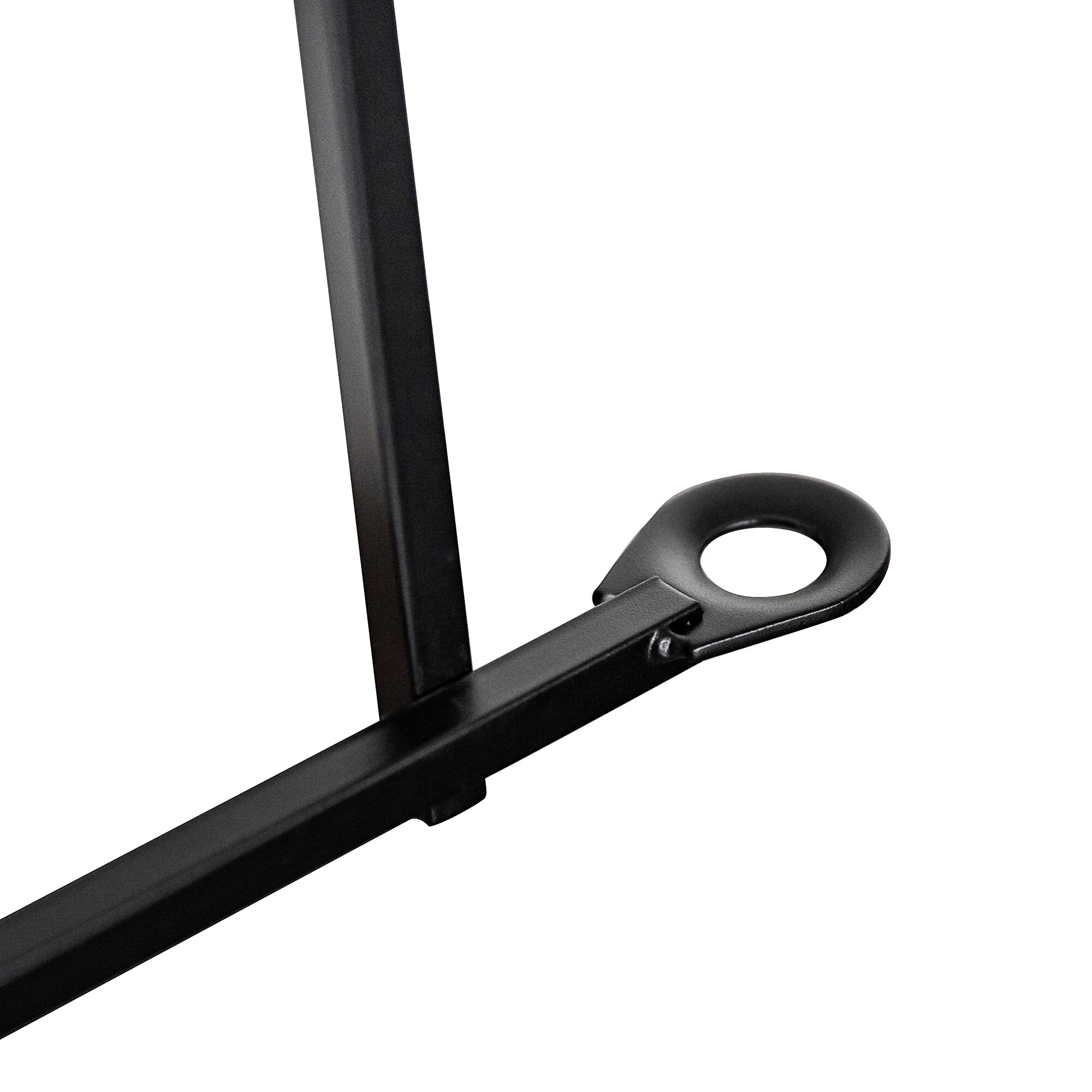 NUVO IRON Quick Fence Series 29 in. W x 34 in. H Black Steel Coral Fence Panel