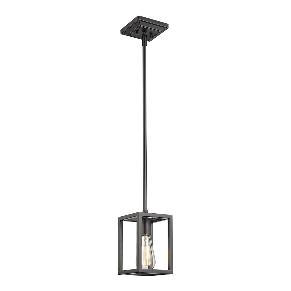 Golden Lighting 2072-M1L BLK Pendant-Lights - View #2