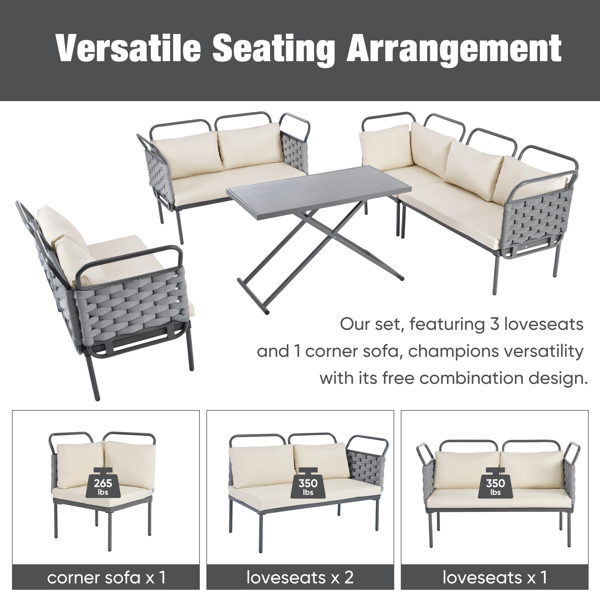 Bayfeve BFTP-21E-PCS Patio-Conversation-Sets - View #6