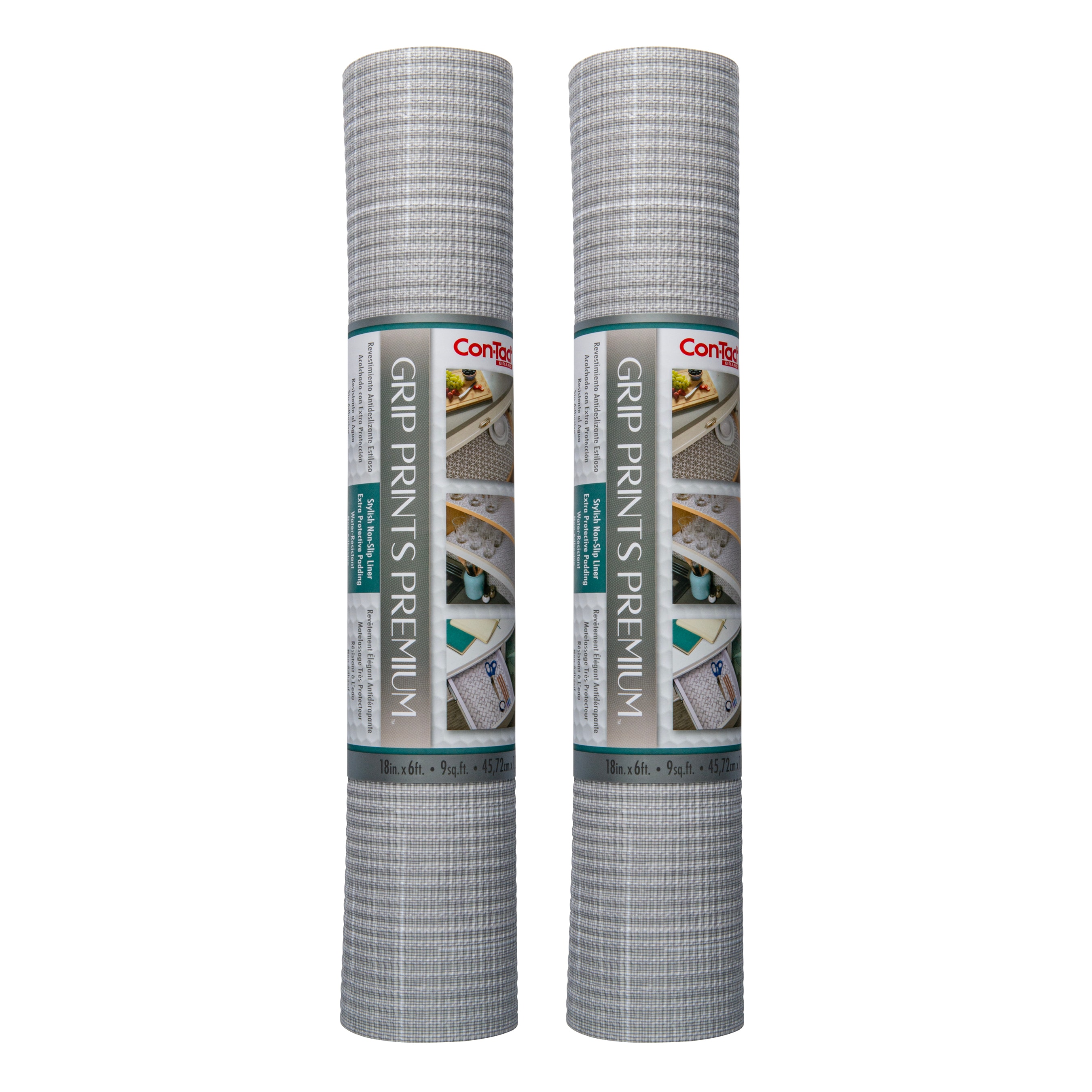 Con-Tact 06F-C7PRP4-2RAZ 18-Inches x 6-ft Pearl Gray Shelf liner