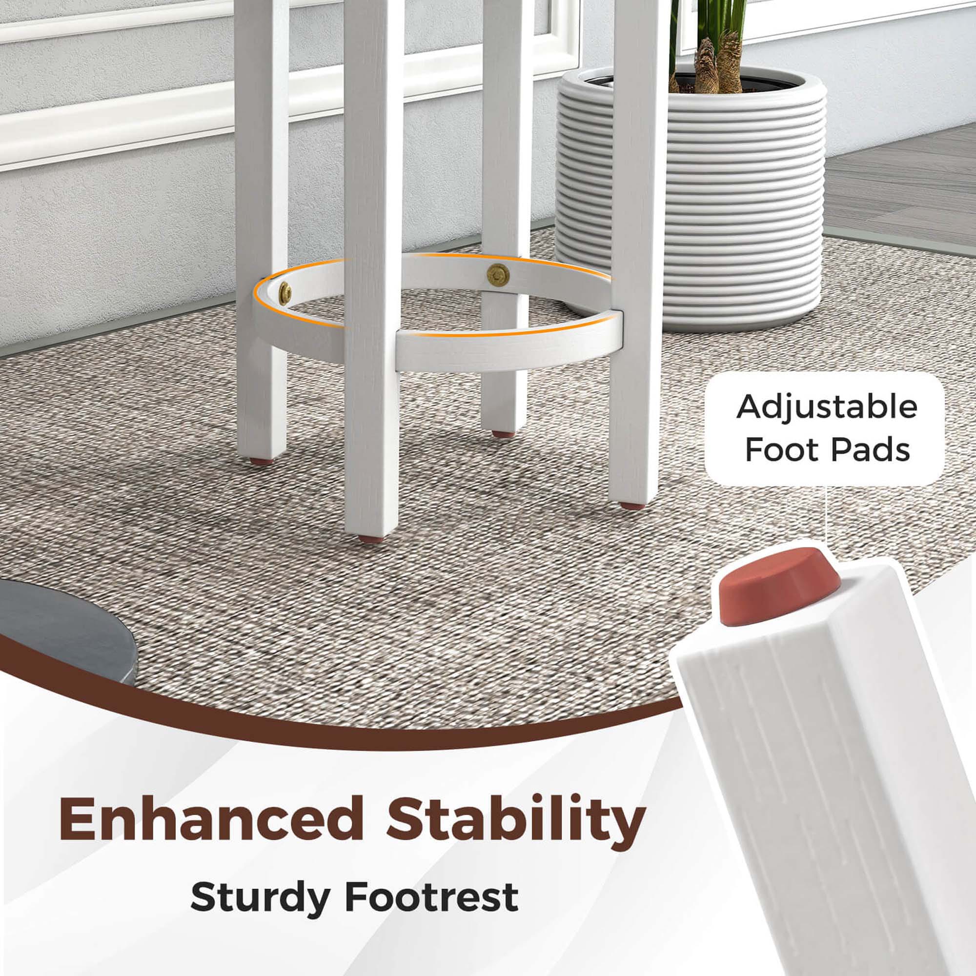 Costway HCST01888 stools - View #6