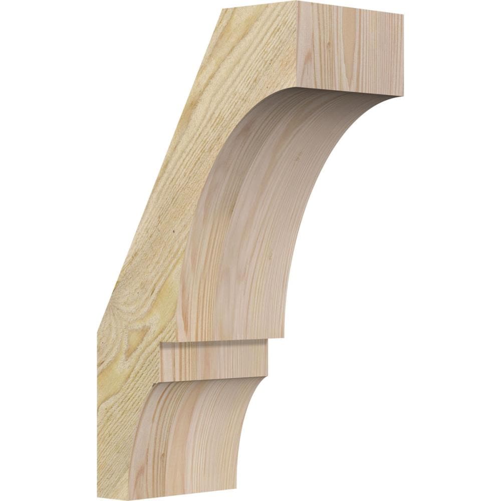 Ekena Millwork BRC06X10X18BOA00RDF 6-in x 10-in x 18-in Douglas Fir Unfinished Wood Balboa rough sawn
