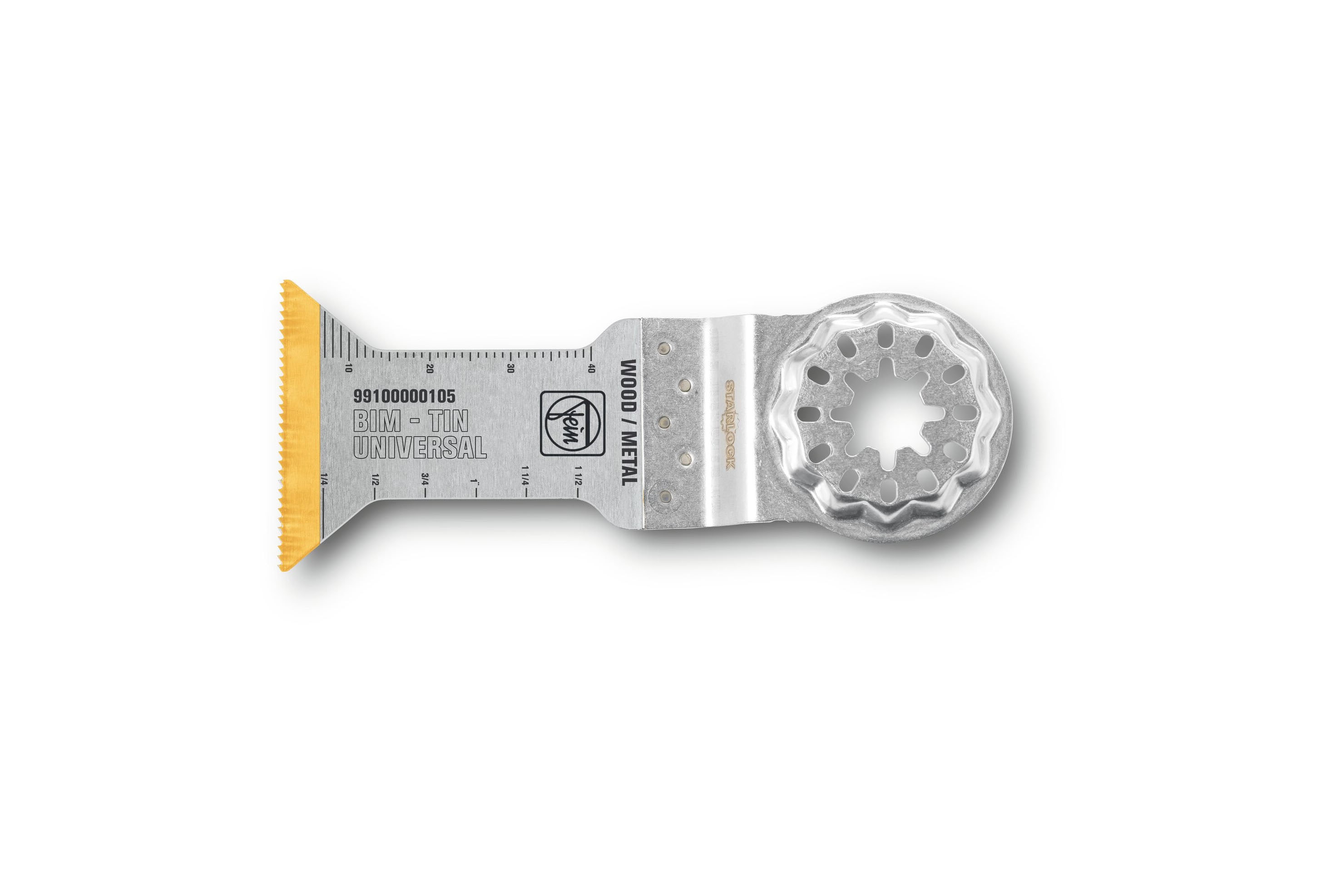 FEIN TITAN 3 -Pack Titanium Nitride coated HSS Oscillating Tool Blade