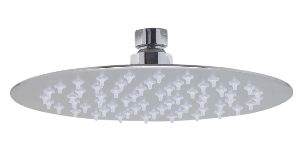 Solid Brushed Stainless Steel Round Rain Shower Head