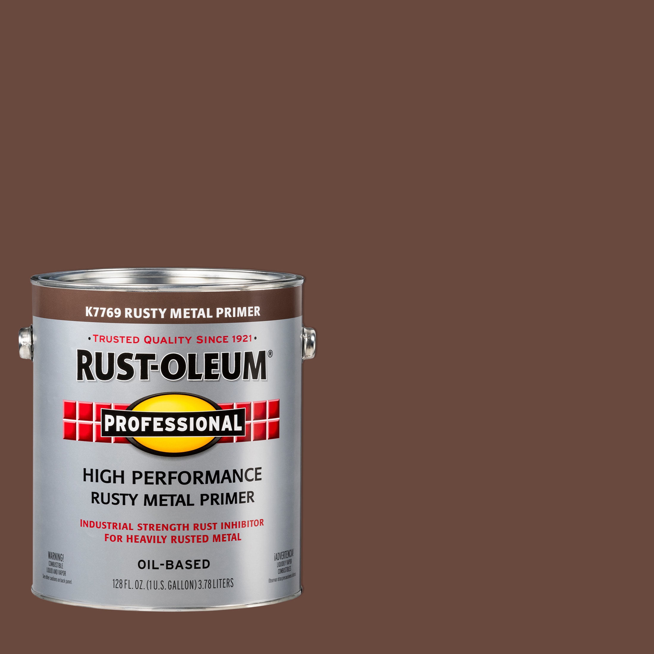 Rust-Oleum Professional 400 VOC Flat Rusty Metal Interior/Exterior Oil ...