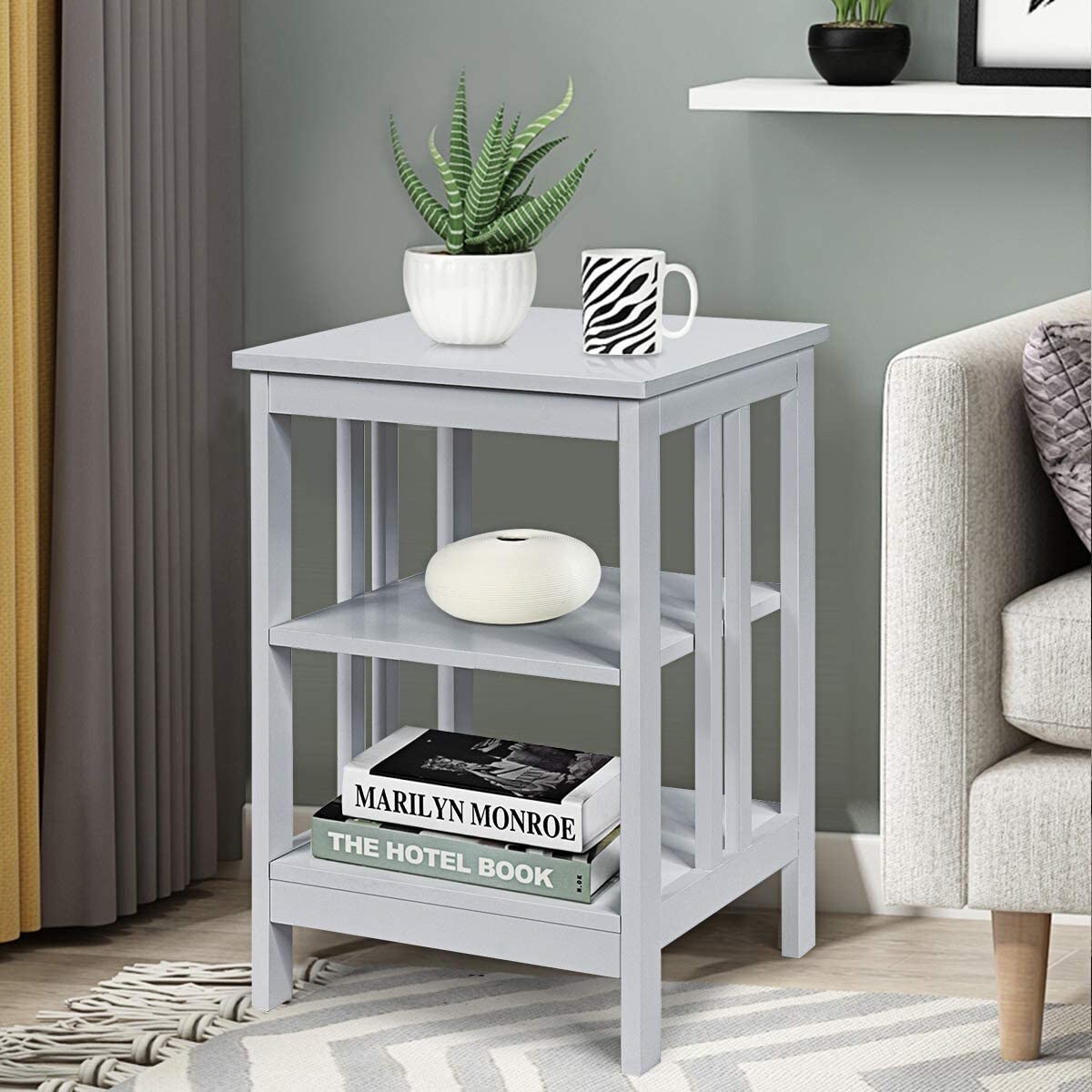 Slickblue D-CO-2-RG88656WH nightstands - View #2