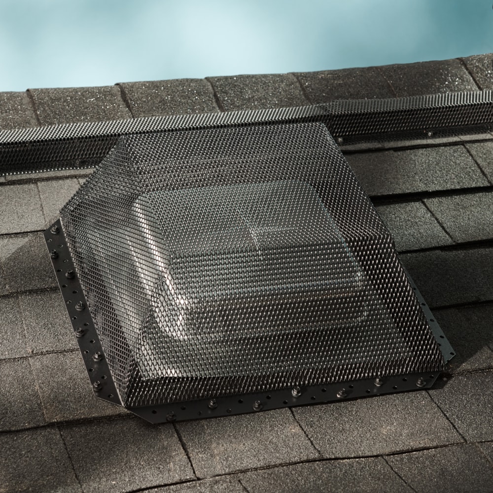 hy-guard EXCLUSION 18-in x 18-in Black Galvanized Steel Foundation Vent ...