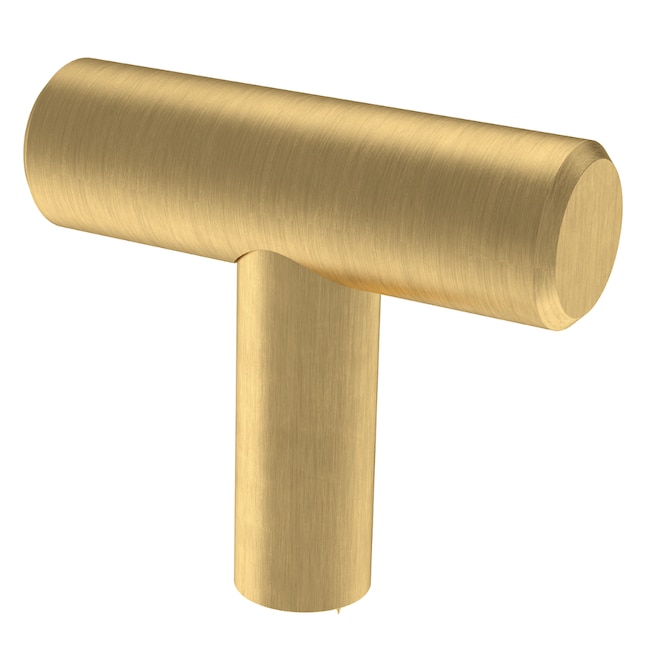 Brainerd Bar 1-9/16-in Satin Gold Bar Modern Cabinet Knob in the Cabinet  Knobs department at